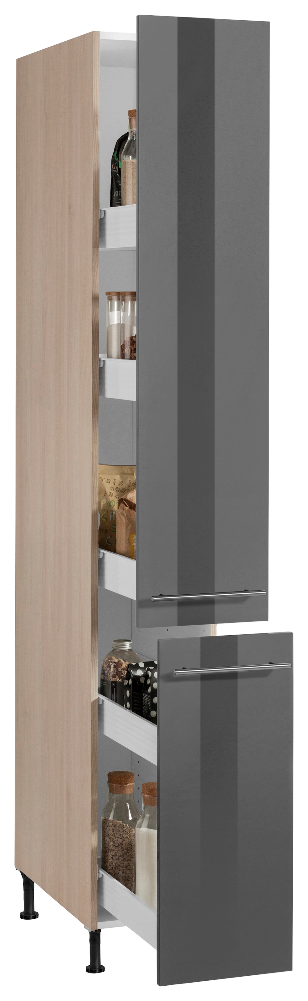 OPTIFIT Apothekerschrank »Bern«, 30 cm breit, 212 cm hoch, mit höhenverstellbaren Stellfüßen