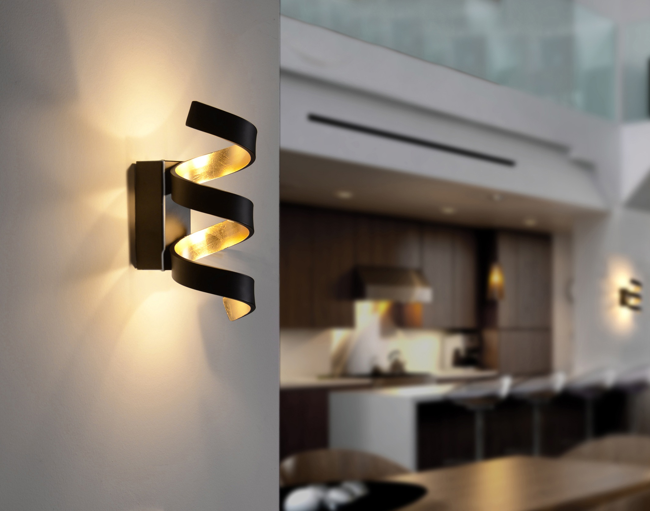 ECO-LIGHT LED Wandleuchte »HELIX«, Leuchtmittel LED-Modul | LED fest integriert