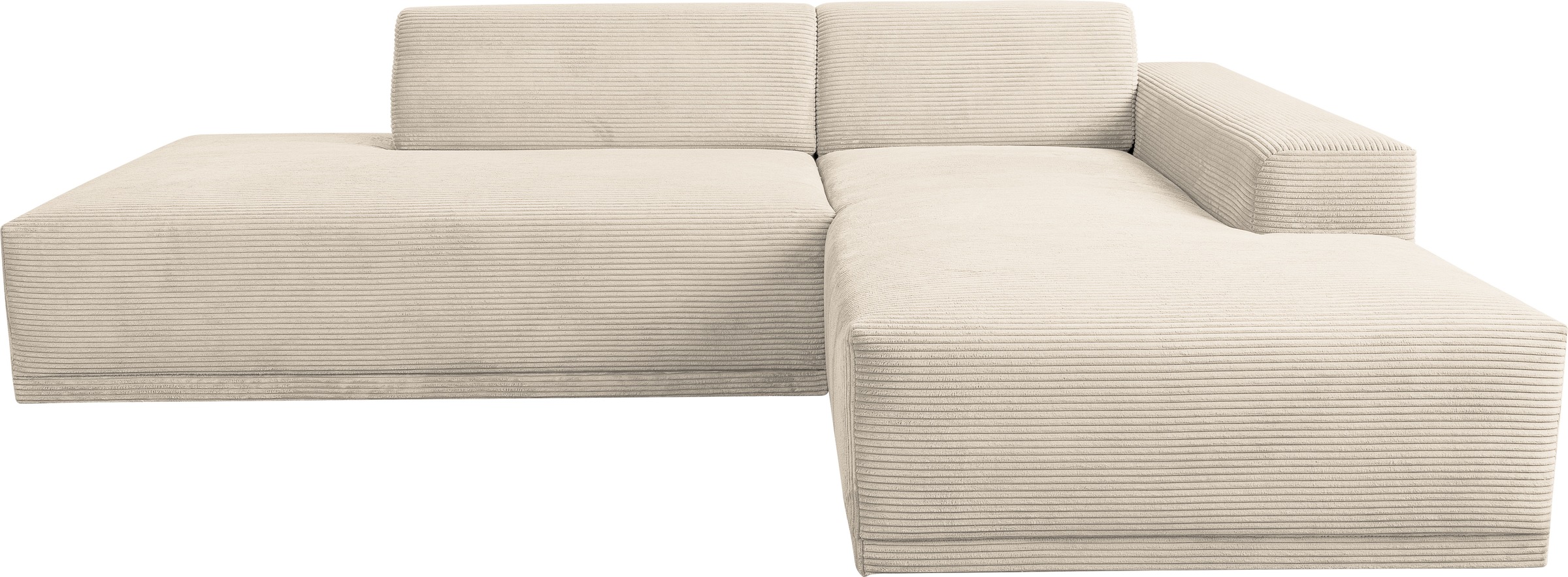 WERK2 Ecksofa »Apollo, hoher Sitzkomfort, aktuelles Design, Breite 264cm, L günstig online kaufen