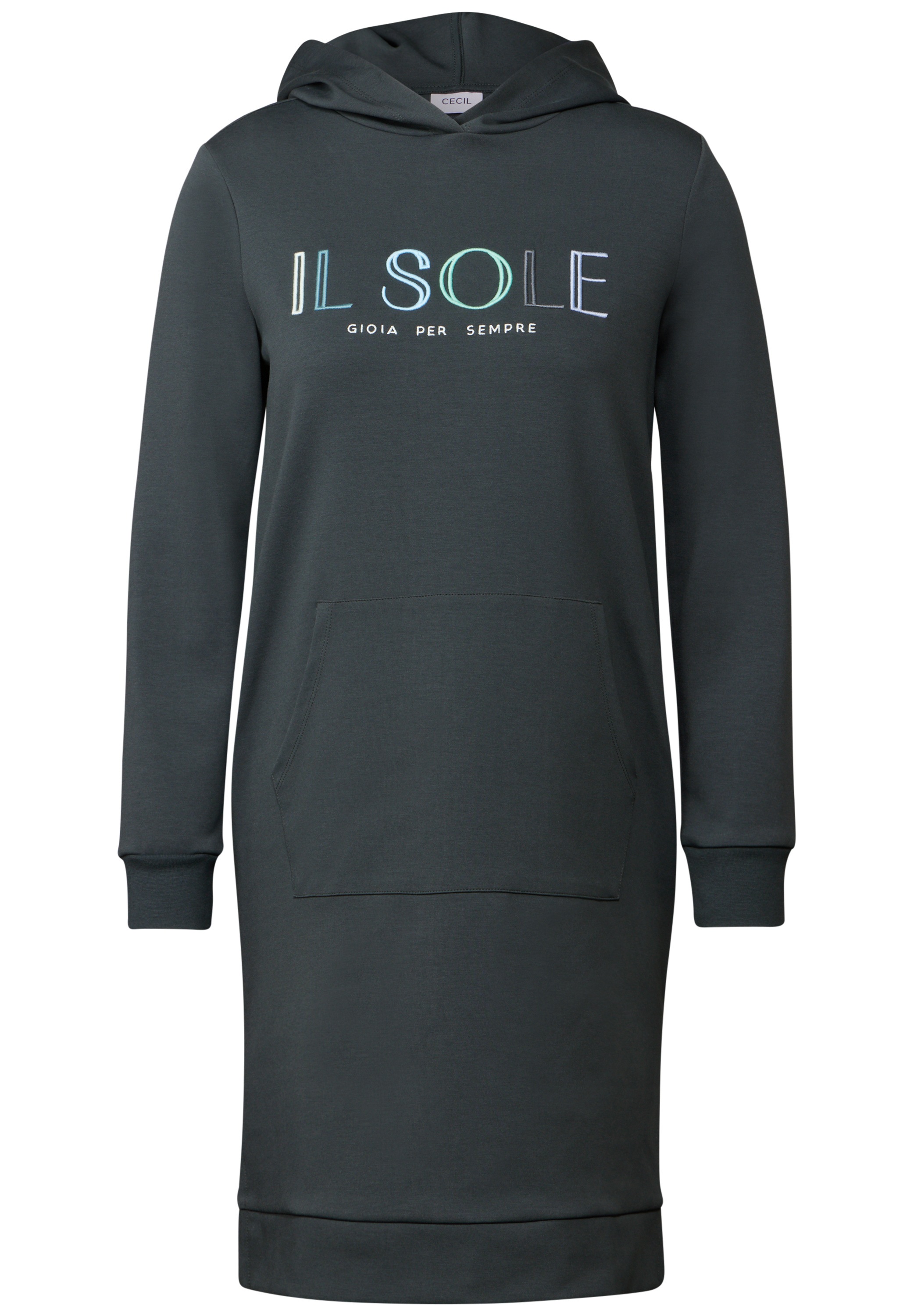 Cecil Sweatkleid, mit Schriftzug