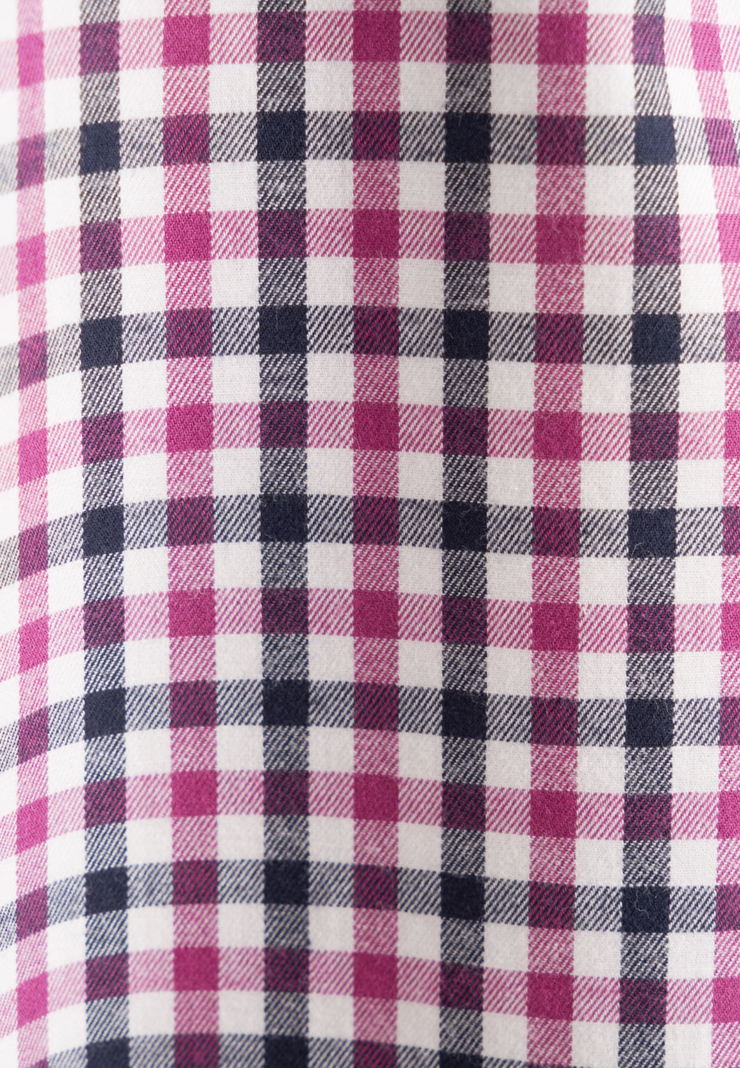 seidensticker Flanellhemd »Regular«, Regular Langarm Button-Down-Kragen Karo