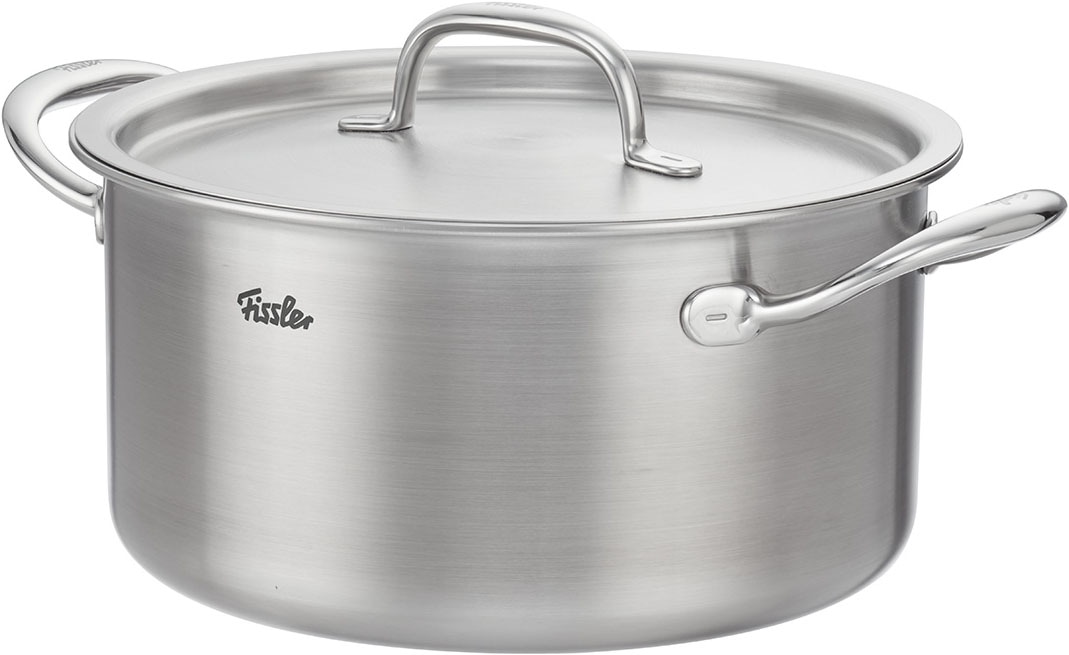 Fissler Kochtopf »M5 Pro-Ply Kochtopf 24 cm mit Metalldeckel« 1 tlg. Edelstahl 18/10