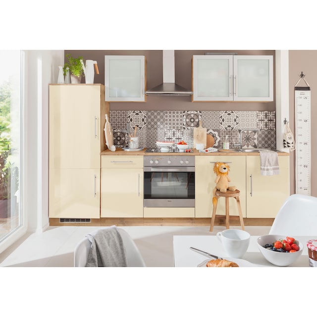 wiho Küchen Küchenzeile »Aachen«, ohne E-Geräte, Breite 280 cm online  kaufen