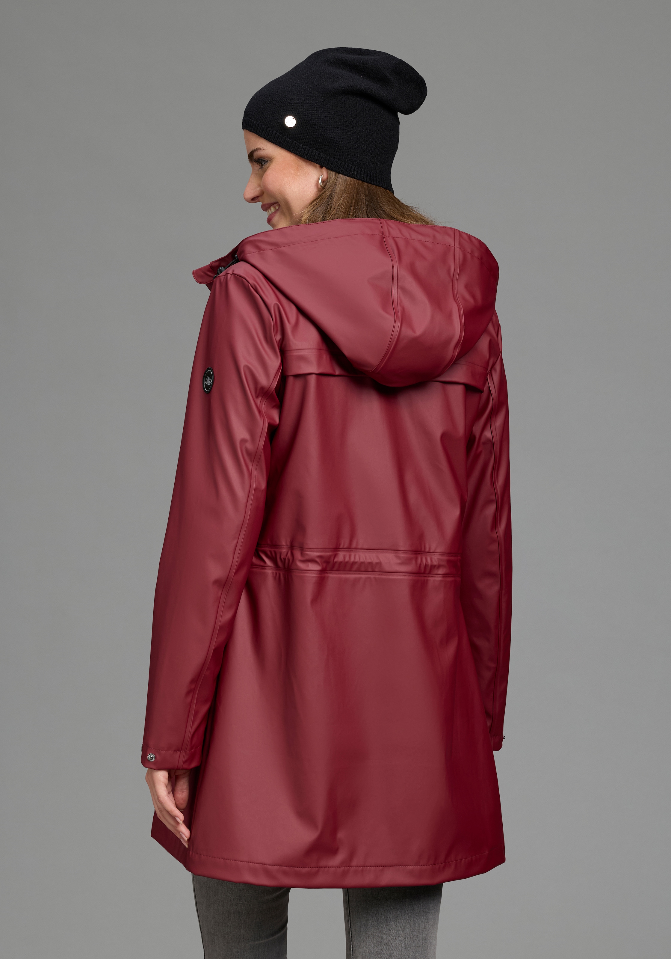 Polarino Regenjacke mit Kapuze