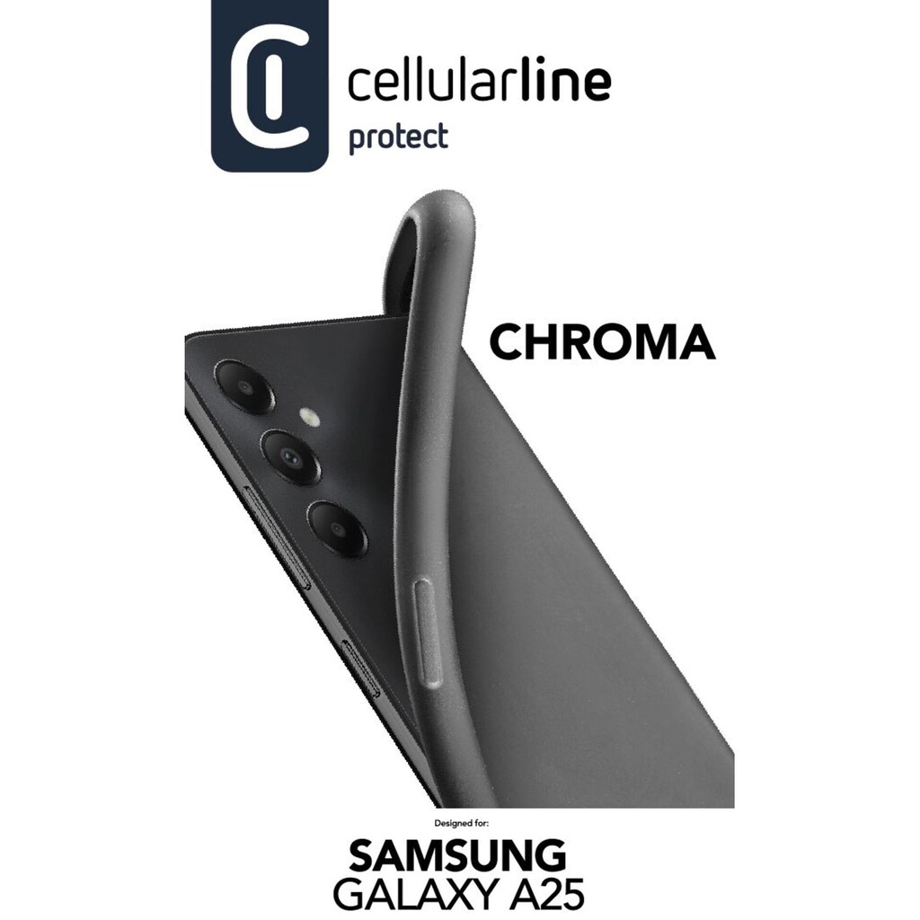 Cellularline Handyhülle »Chroma Case für Samsung Galaxy A25 5G«