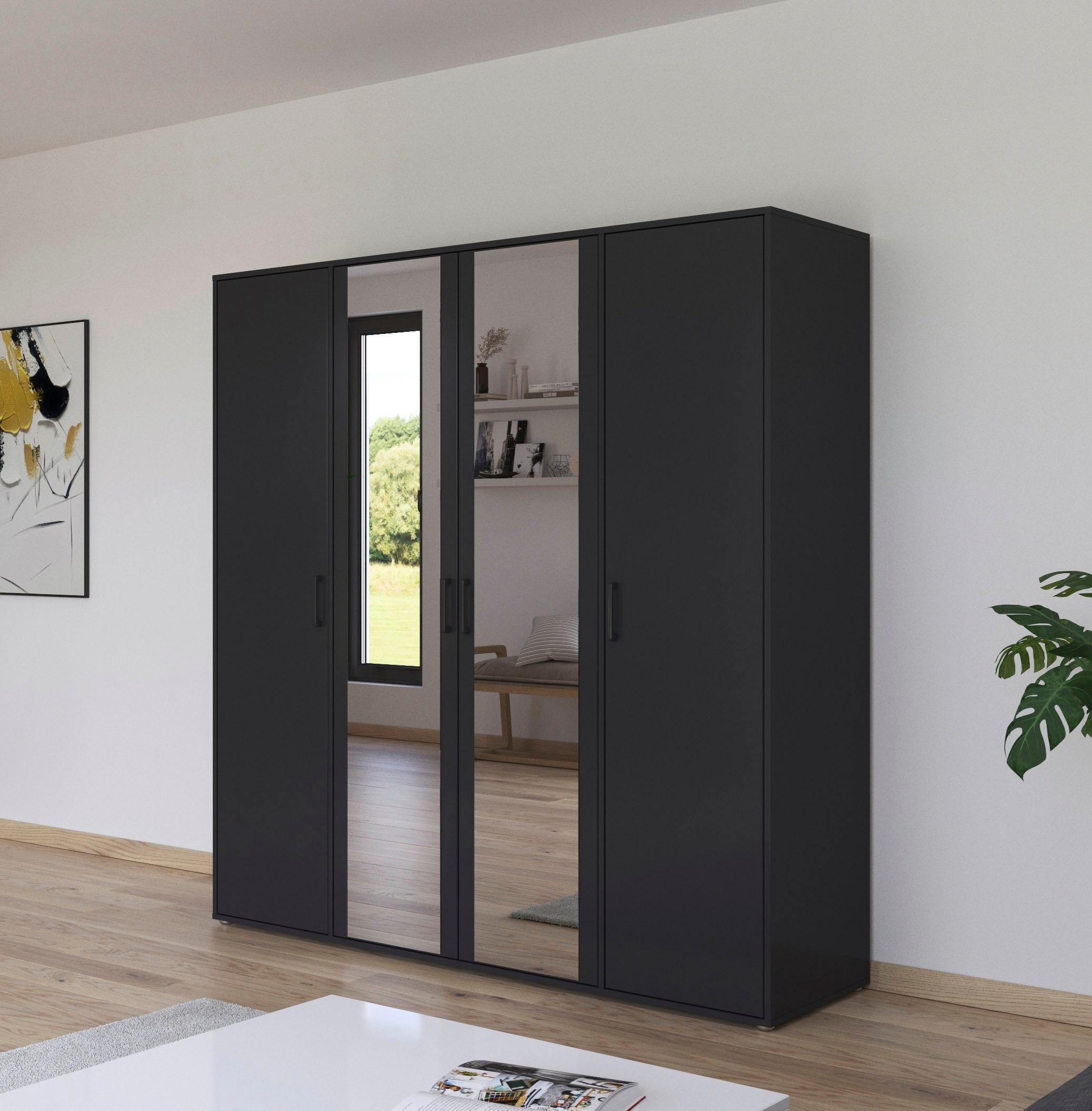 rauch Drehtürenschrank »Voyager«, (in 3 verschiedenen Ausstattungen BASIC/C günstig online kaufen