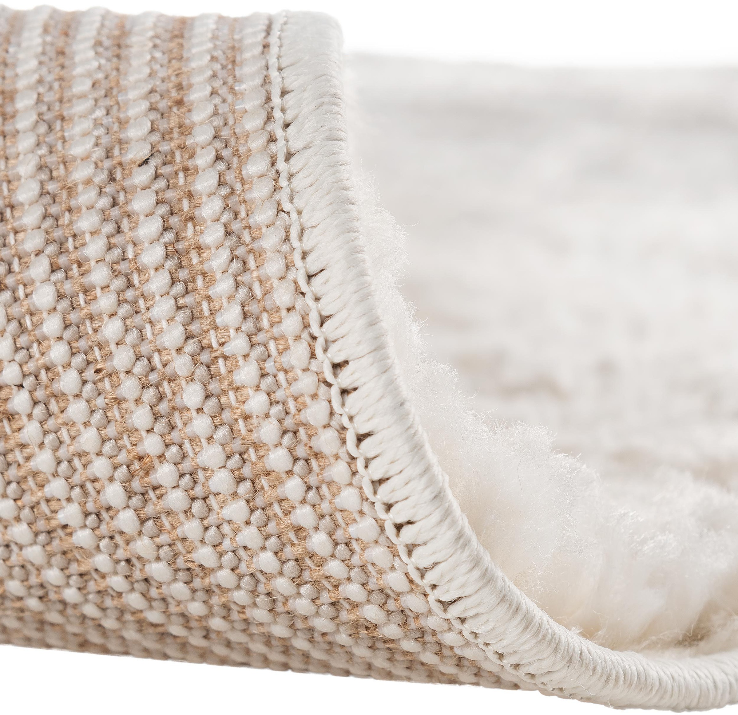 Sehrazat Hochflor-Teppich »Ethno1800«, rechteckig, 30 mm Höhe, melierter Langflor, Wohnzimmer