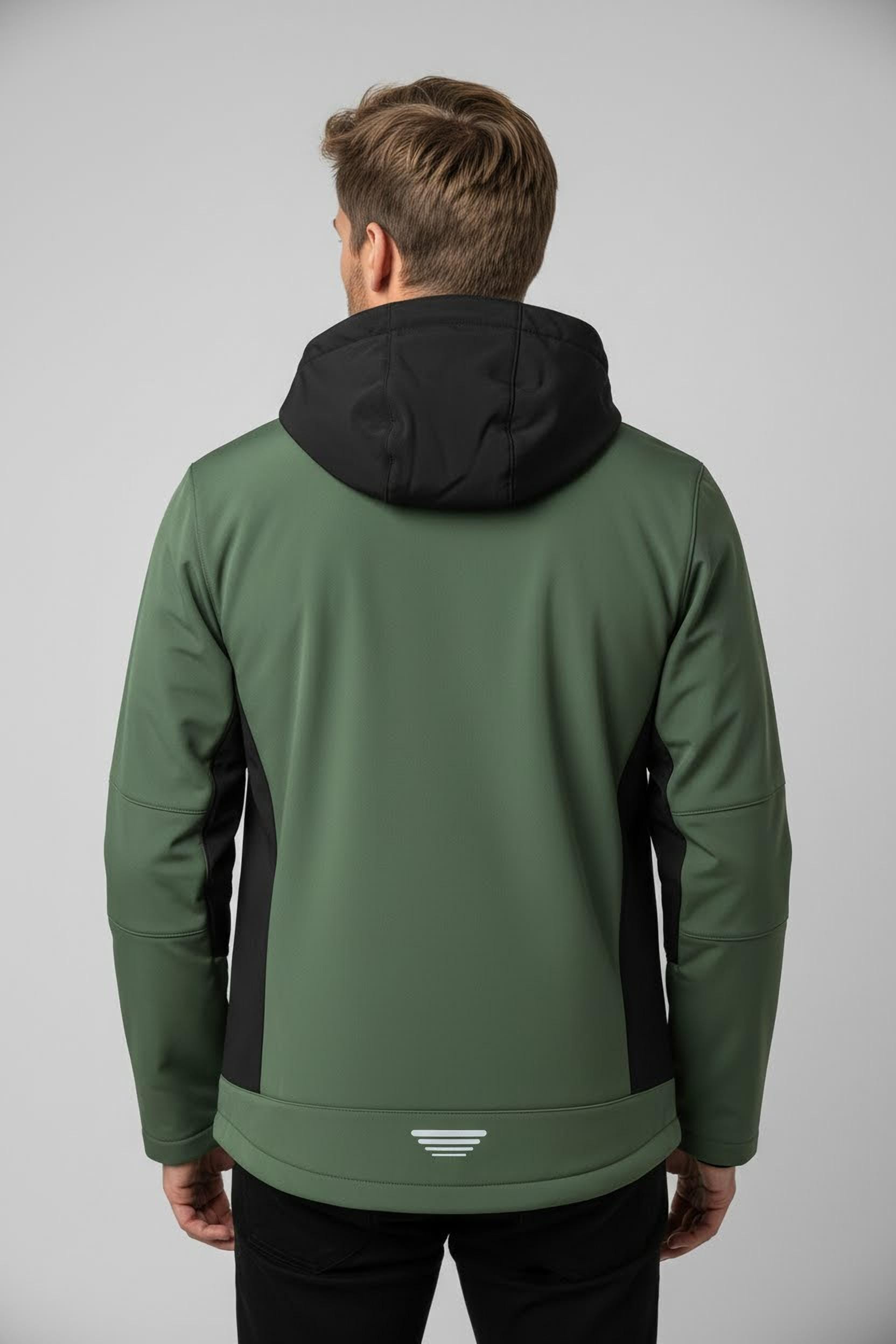 CMP Softshelljacke 1 Stk. tlg. mit Kapuze Wasserabweisend & Winddicht & Atmungsaktiv