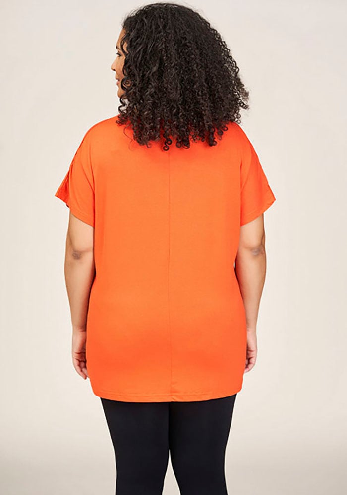 SANDGAARD T-Shirt »Asmsterdam« Sommershirt in Unifarbe