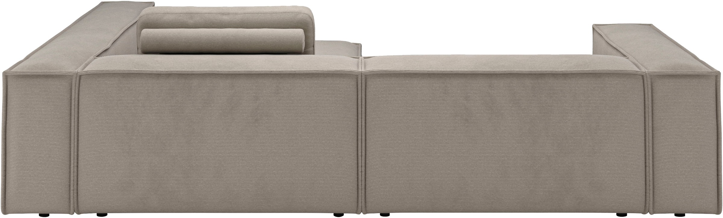 Places of Style Ecksofa »Watertown, moderne XXL L-Form, 306 cm breit«, Komfortabel mit tiefer Sitzfläche – ideal für große Wohnräume