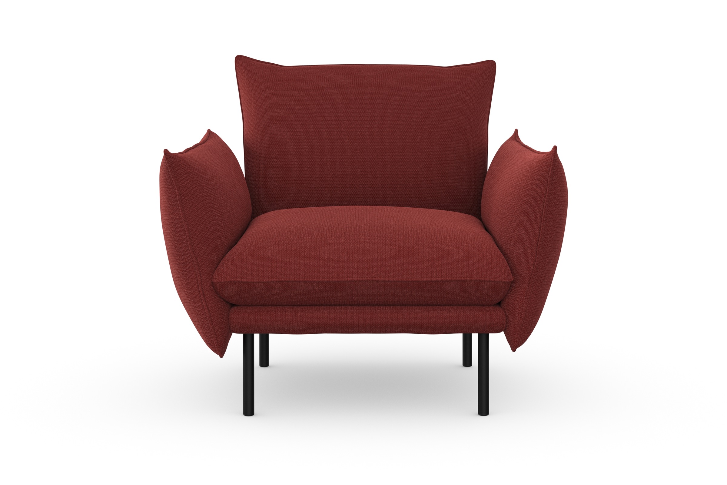 andas Sessel »Stine Cocktailsessel«, Besonderes Design durch Kissenoptik und Keder, by Morten Georgsen