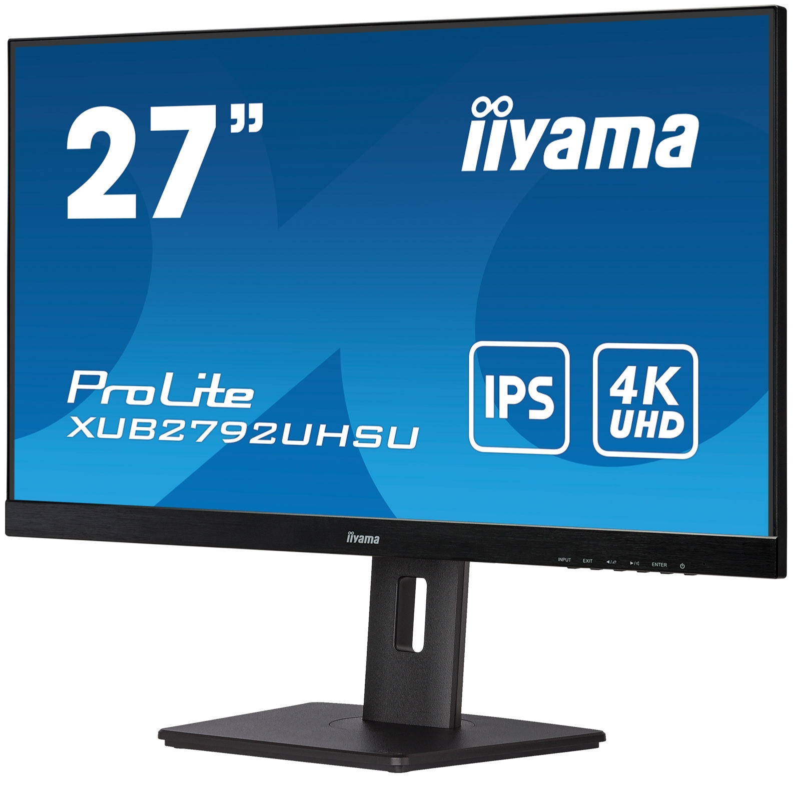 Iiyama LED-Monitor »XUB2792UHSU«, 68,5 cm/27 Zoll, 3840 x 2160 px, 4K Ultra HD, 4 ms Reaktionszeit, 60 Hz