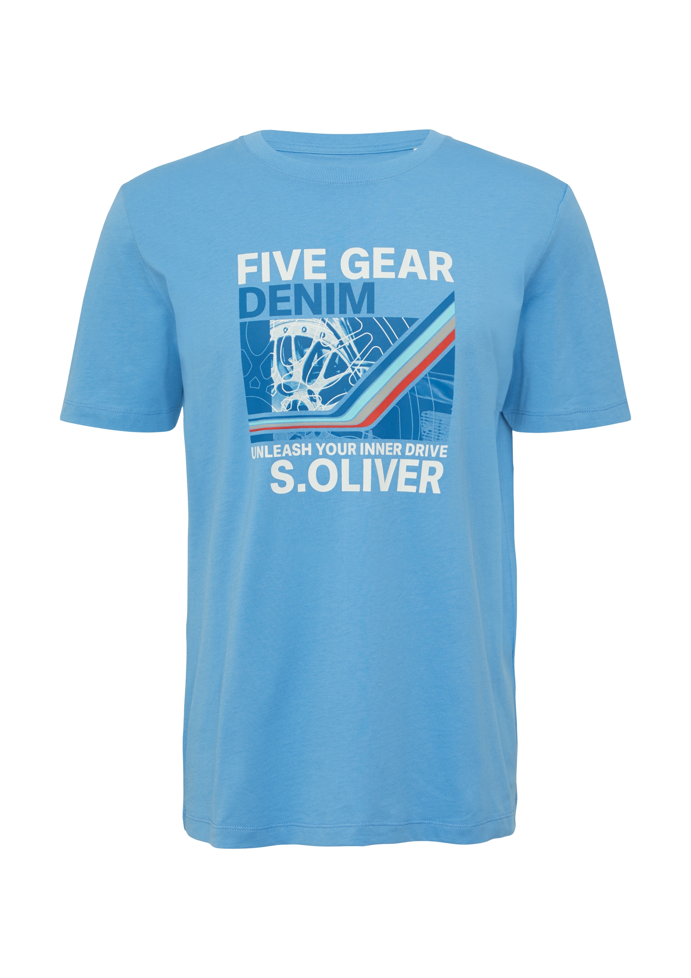 s.Oliver T-Shirt, mit Front Print