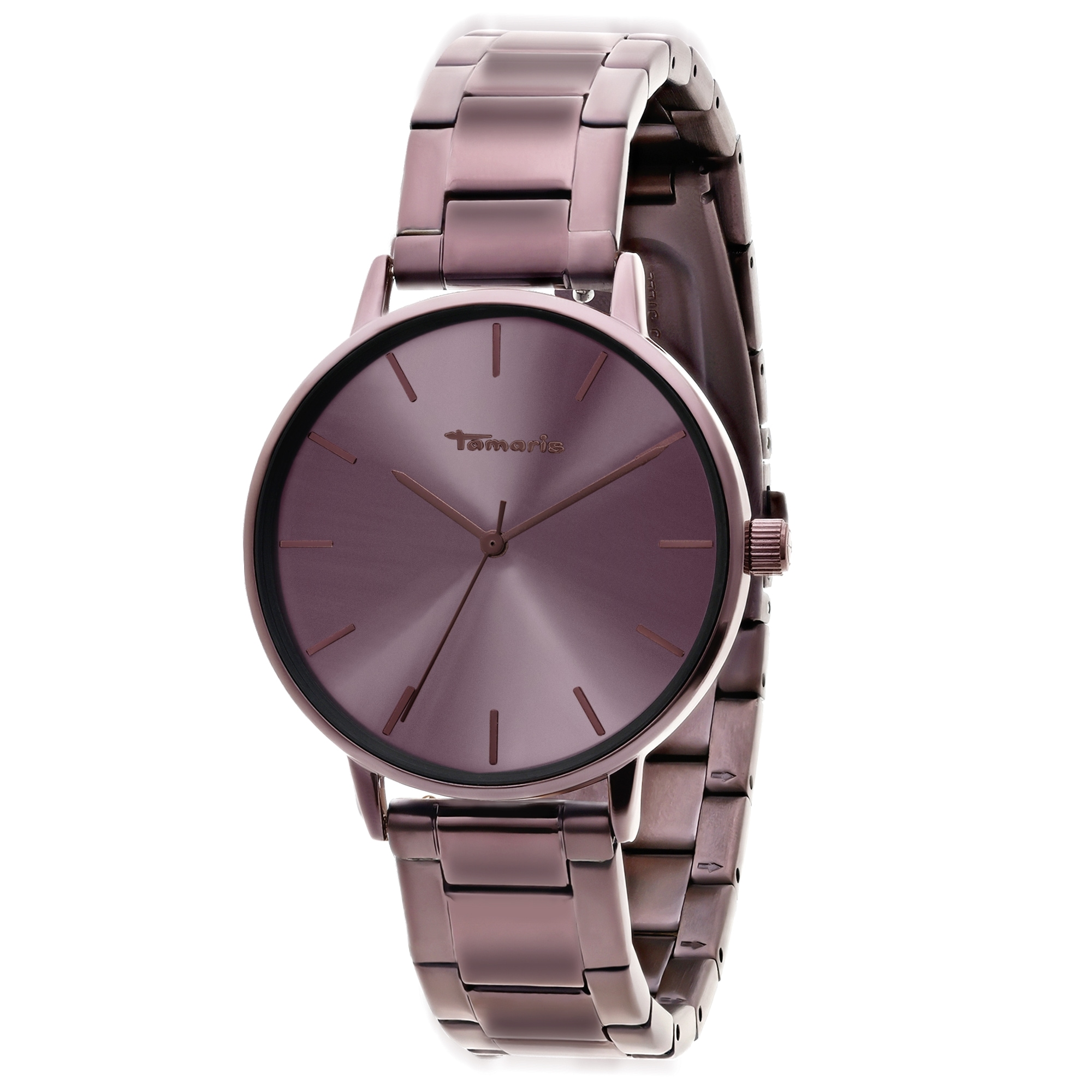 Tamaris Quarzuhr Armbanduhr, Damenuhr, Edelstahlarmband, analog