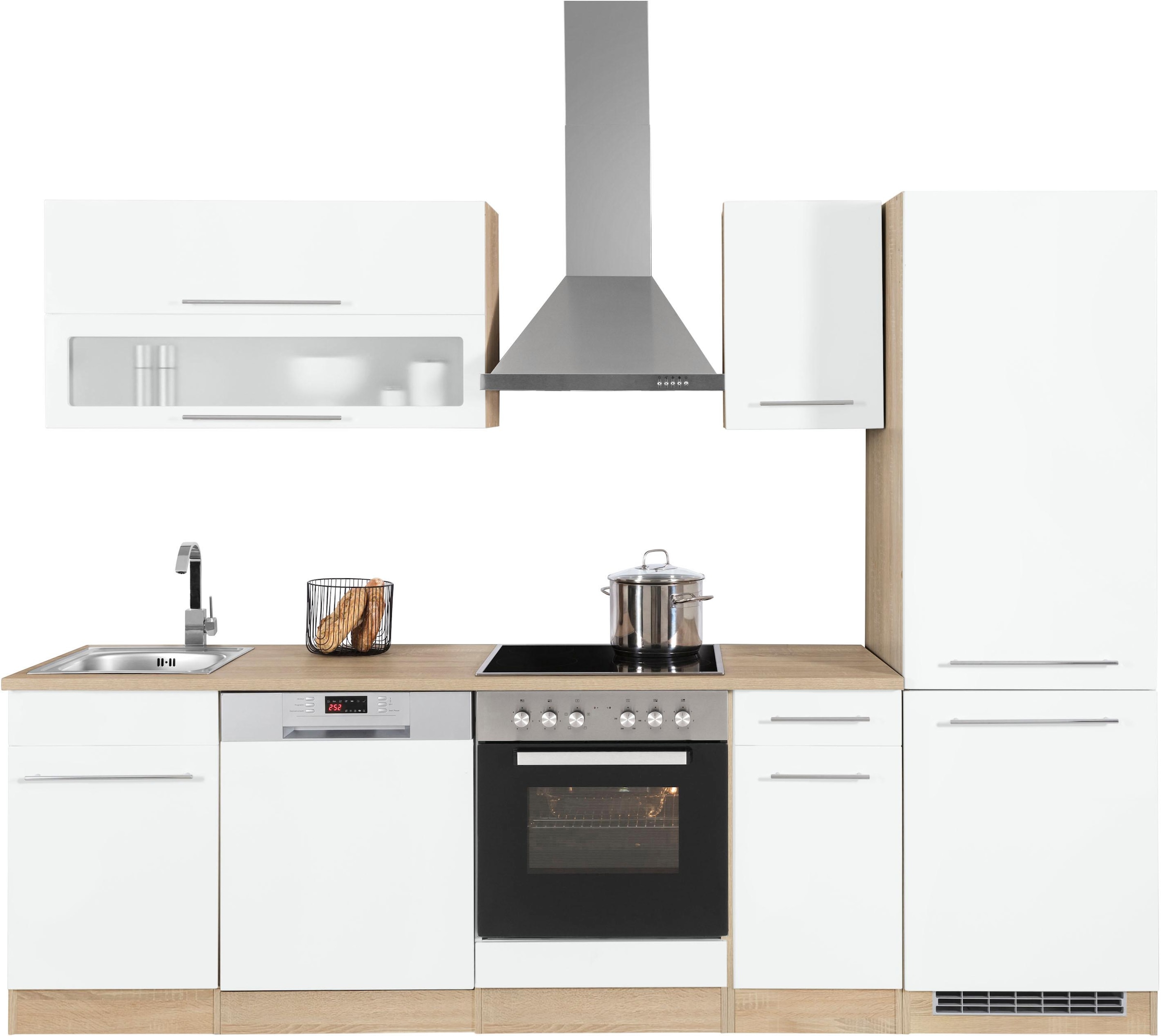 KOCHSTATION Küchenzeile »KS-Eton«, ohne E-Geräte, Breite 270 cm günstig online kaufen