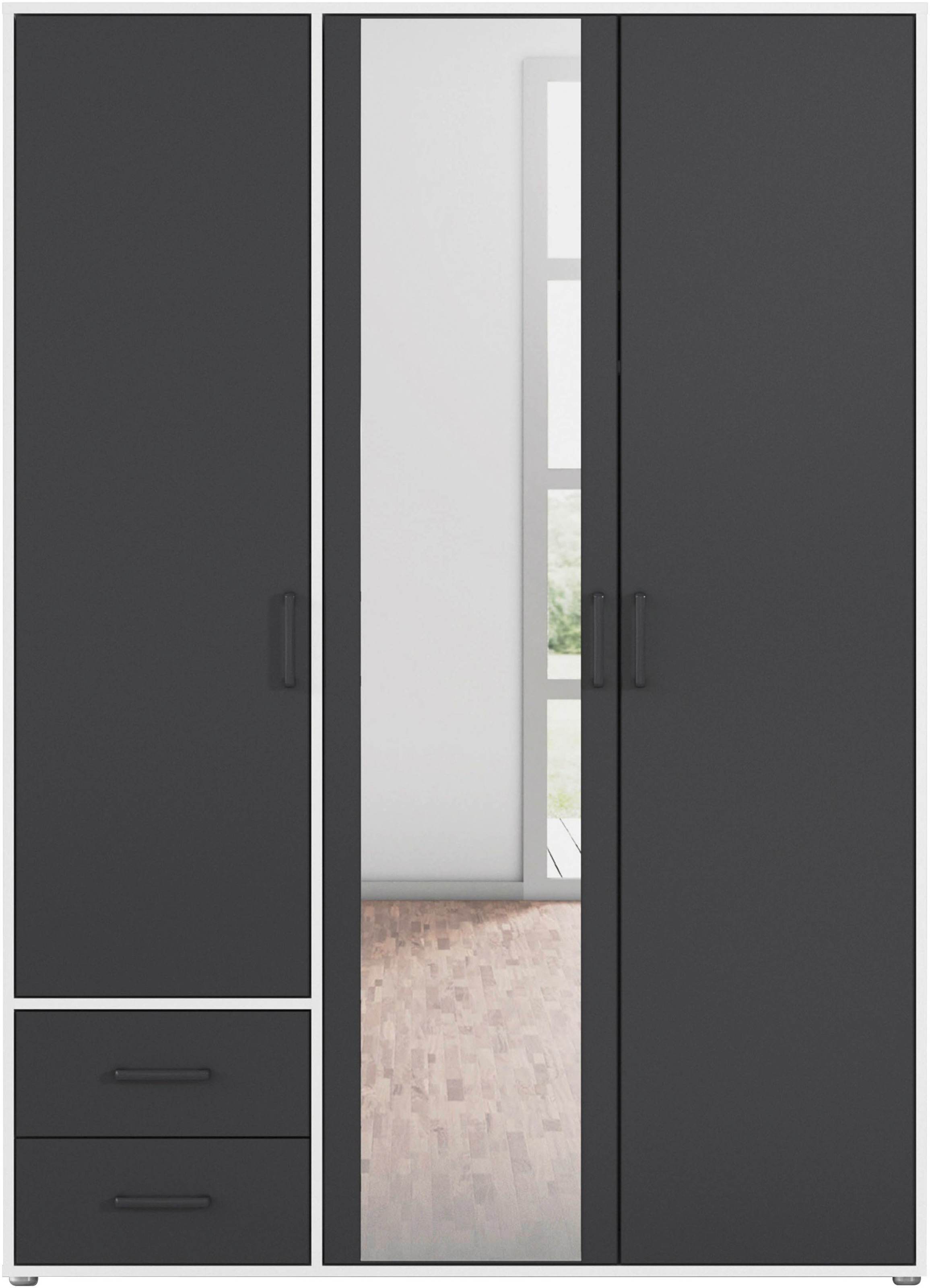rauch Drehtürenschrank »Voyager«, (in 3 verschiedenen Ausstattungen BASIC/C günstig online kaufen