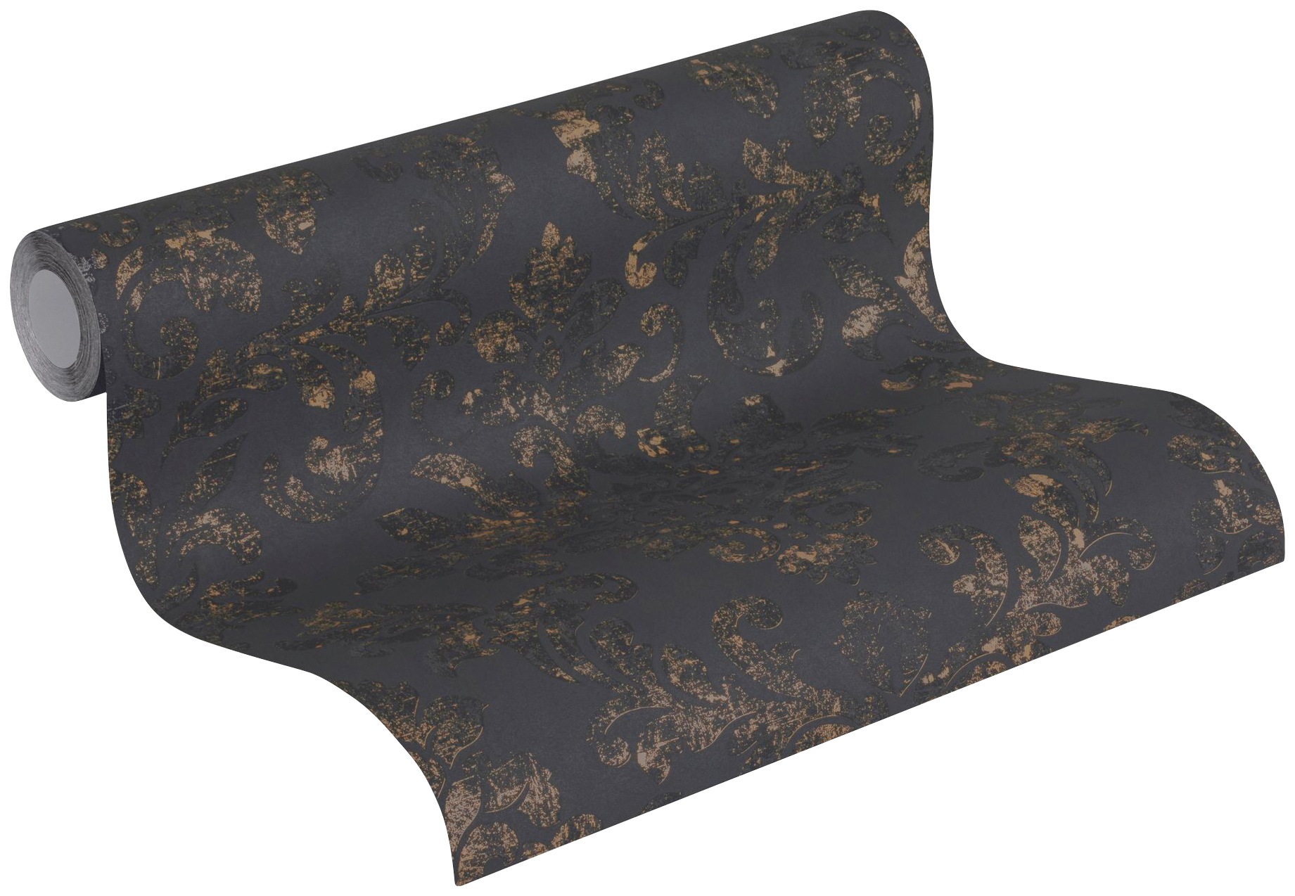 A.S. Création Vliestapete »Neue Bude 2.0 Used Glam mit Ornamenten barock«, Barock-ornamental-gemustert, Orientalischetapete Tapete Barock Tapeten Wohnzimmer Schlafzimmer Flur