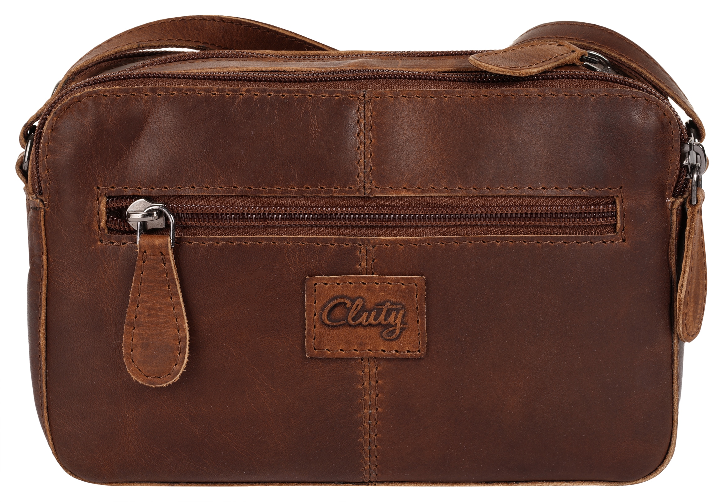 Cluty Umhängetasche echt Leder
