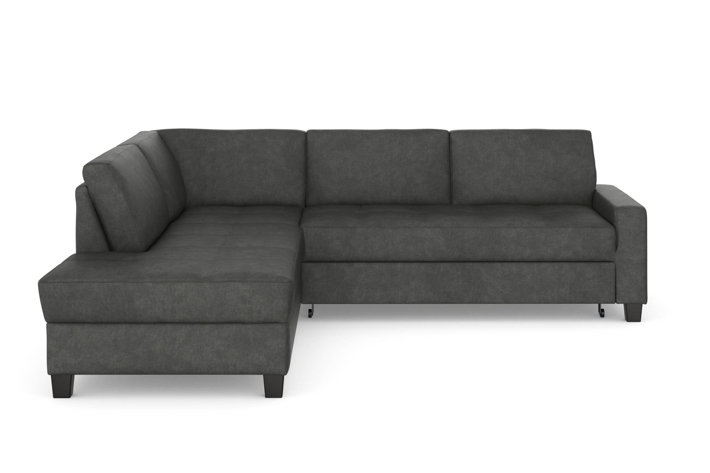 DOMO collection Ecksofa "Florentina L-Form", wahlweise mit Bettfunktion, mi günstig online kaufen