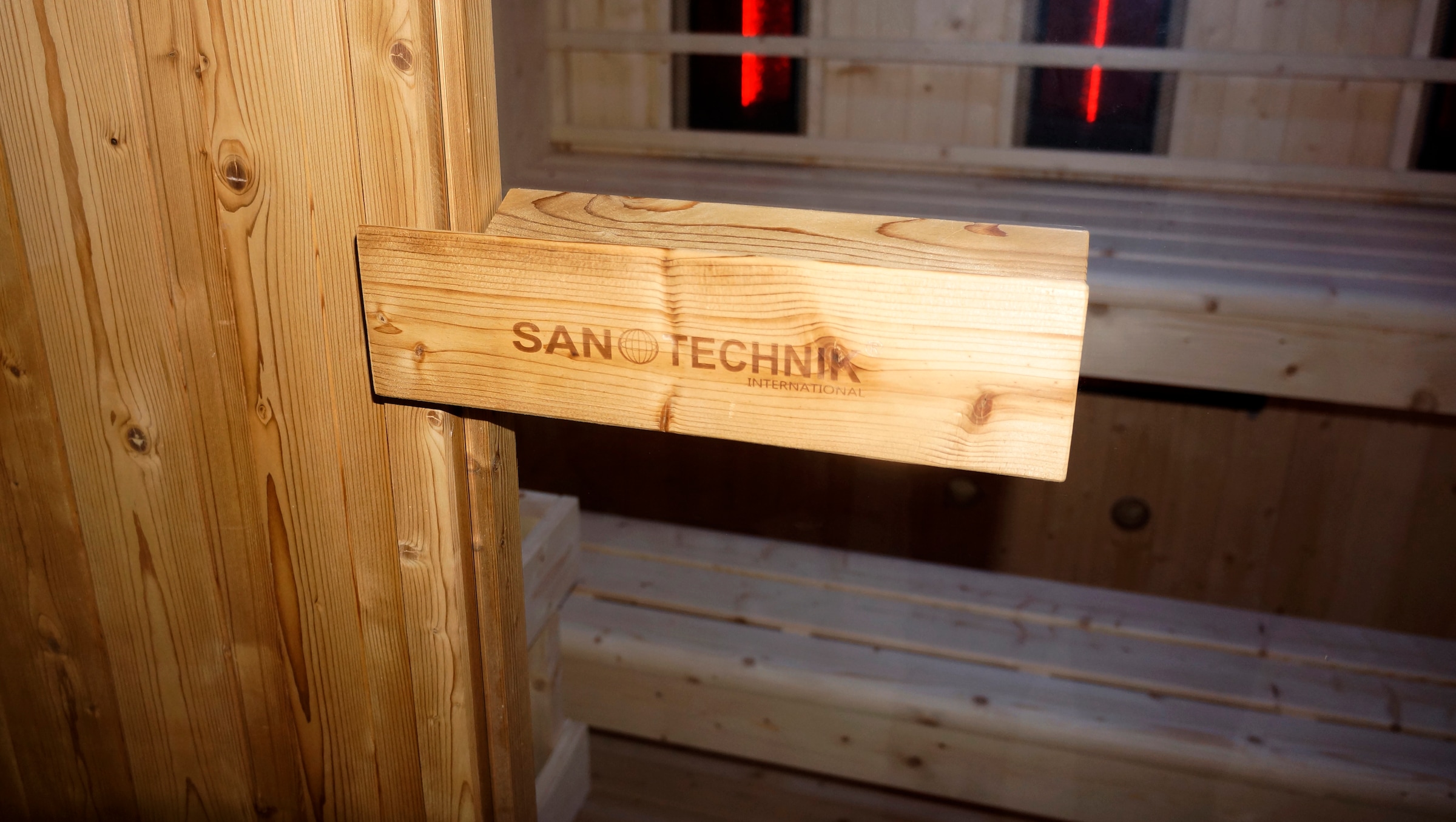 Sanotechnik Sauna »»LAHTI« Außensauna mit Infrarotkabine«, geeignet für 6 Personen, Fichetnholz