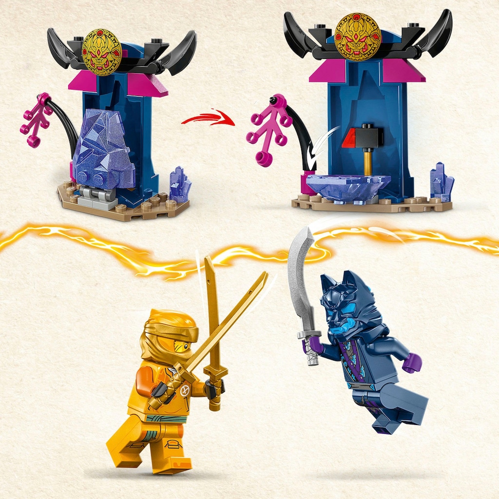 LEGO® Konstruktionsspielsteine »Arins Battle Mech (71804), LEGO Ninjago«, (104 St.)