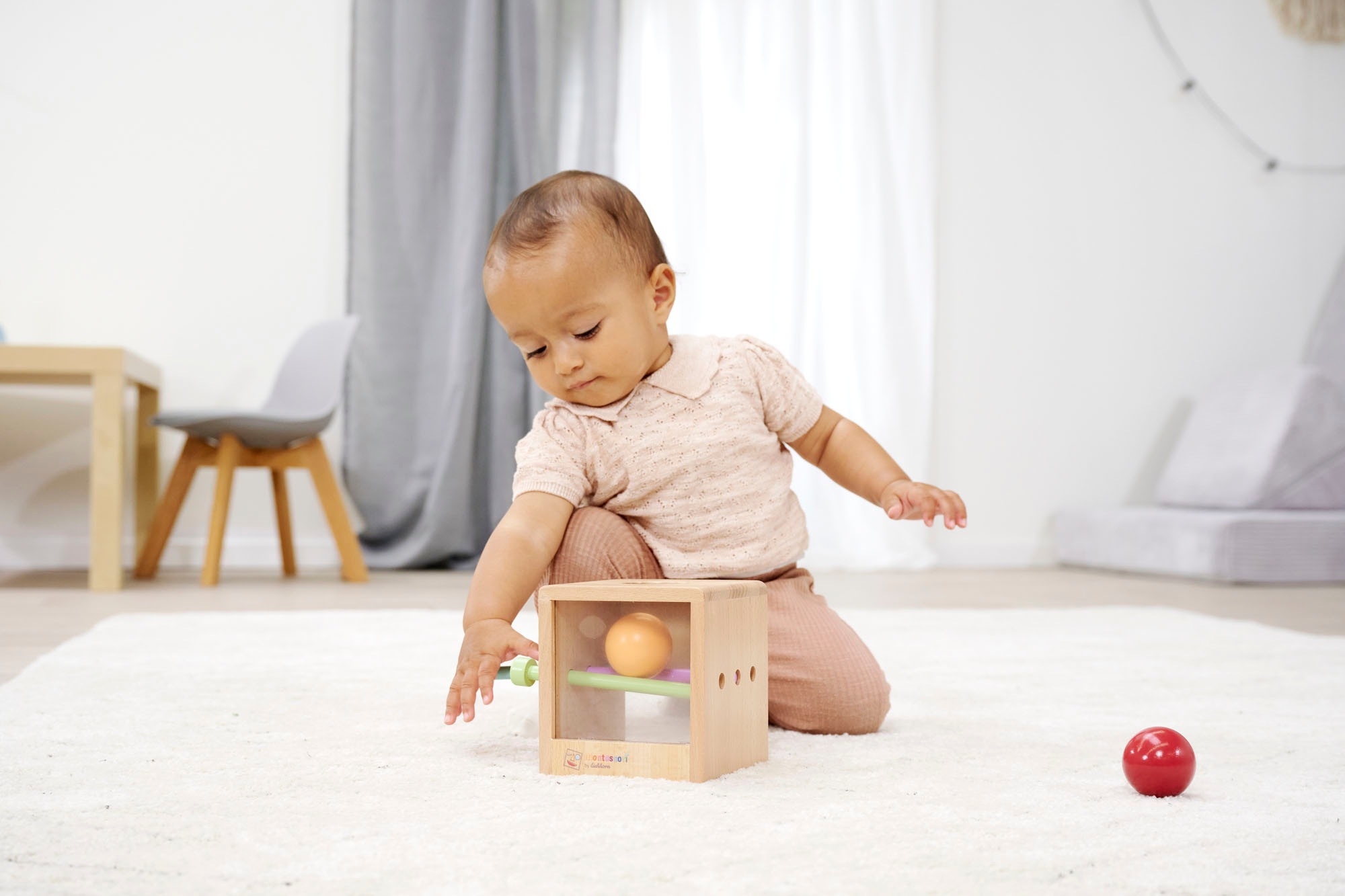Eichhorn Lernspielzeug »Montessori Box mit Kugeln«, FSC®- schützt Wald - weltweit