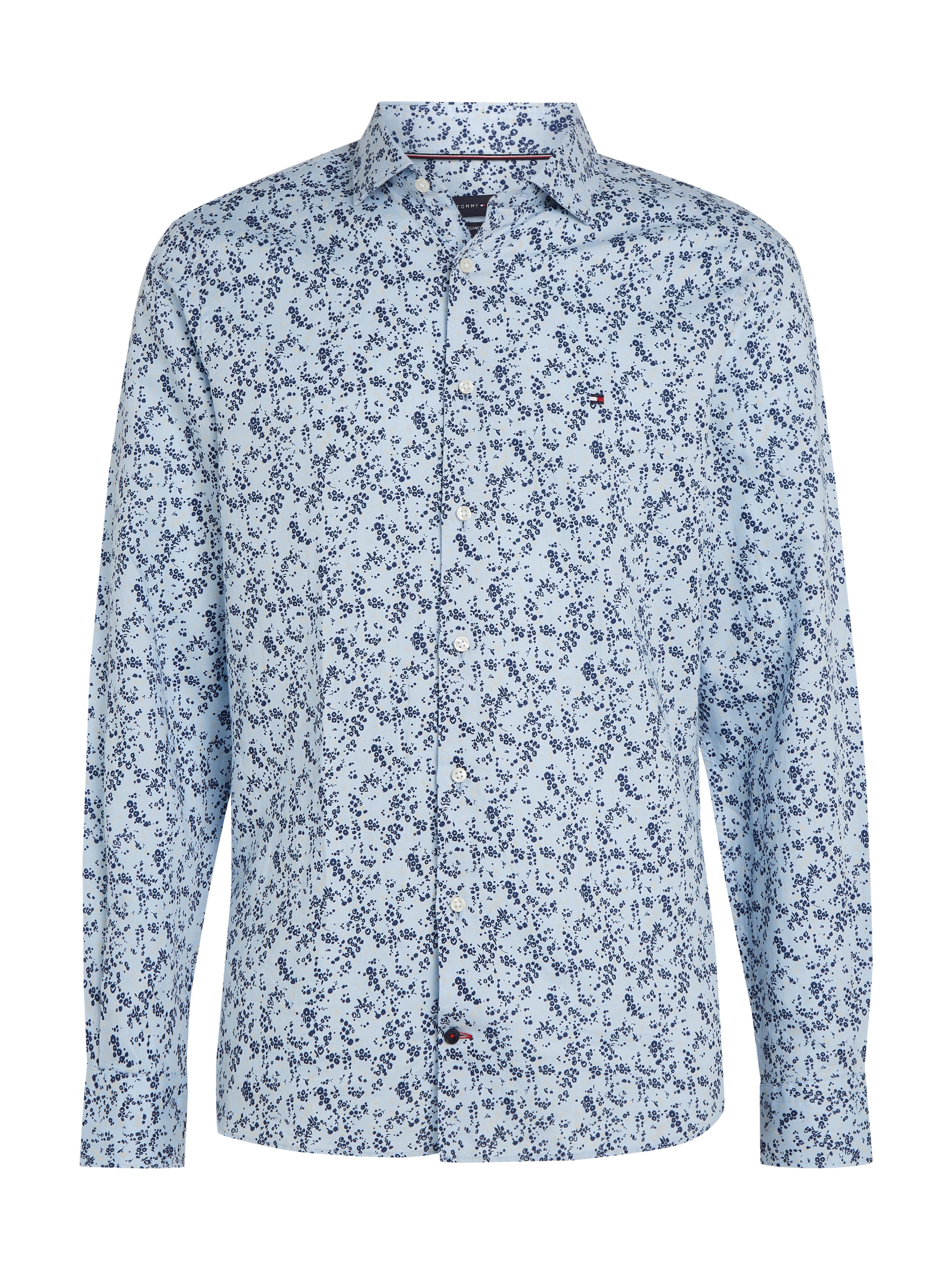 Tommy Hilfiger Langarmhemd »CL W-CO/LI DITSY FLOWER SF SHIRT«, mit floralem Print