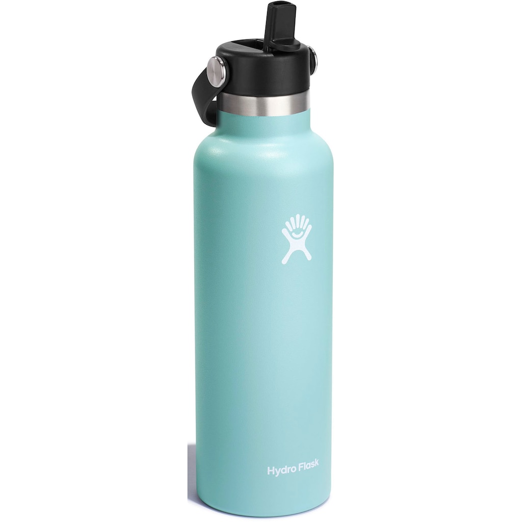 Hydro Flask Trinkflasche »STANDARD FLEX STRAW CAP«, (1 tlg.), doppelte TempShield®️-Isolierung