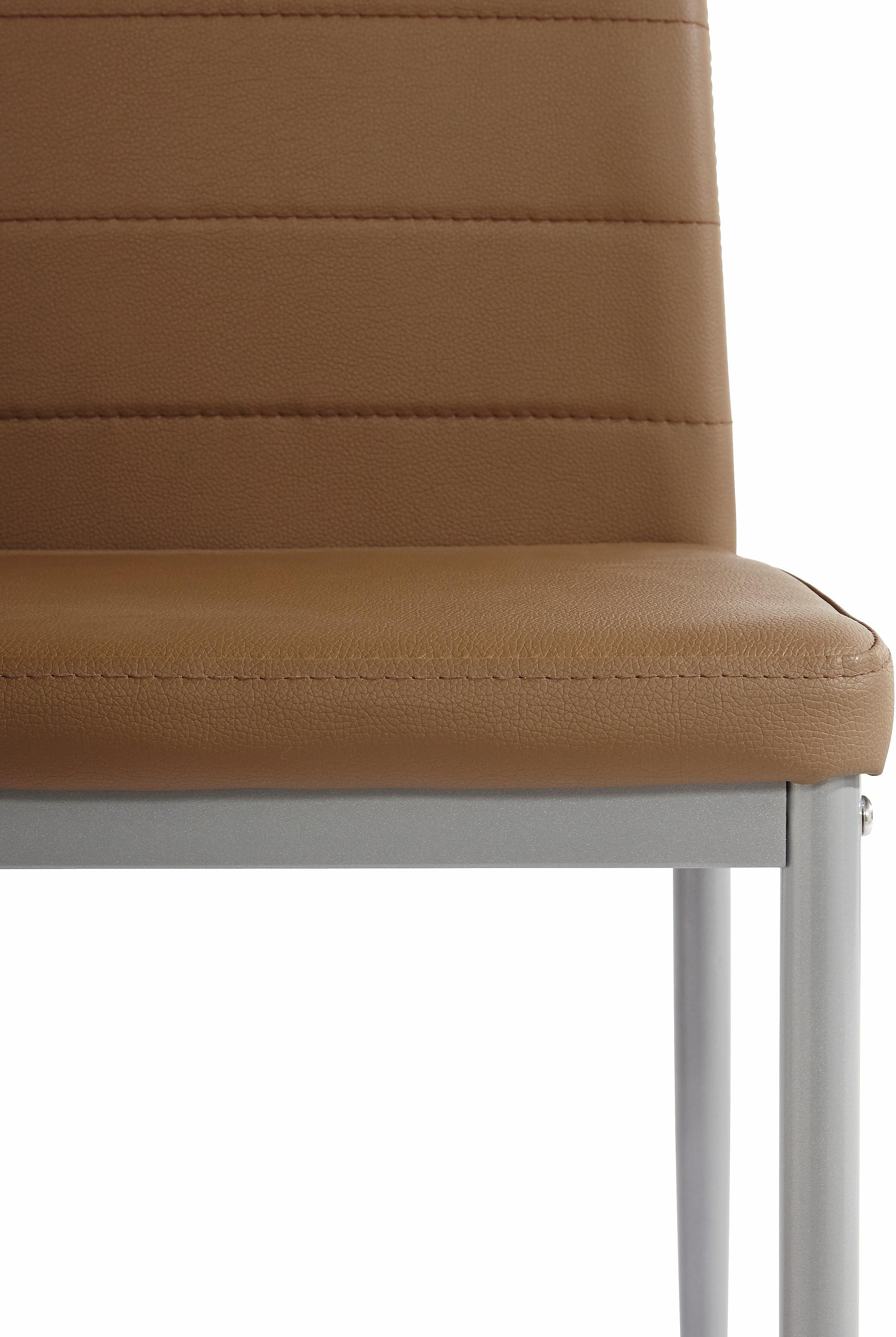 Homexperts Esszimmerstuhl »Pegasus« (Set) 2 Stk.Bezug in Kunstleder