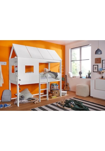 Lüttenhütt Kinderbett »Finn«, Hausbett, aus massiver Kiefer, hochwertige Verarbeitung kaufen