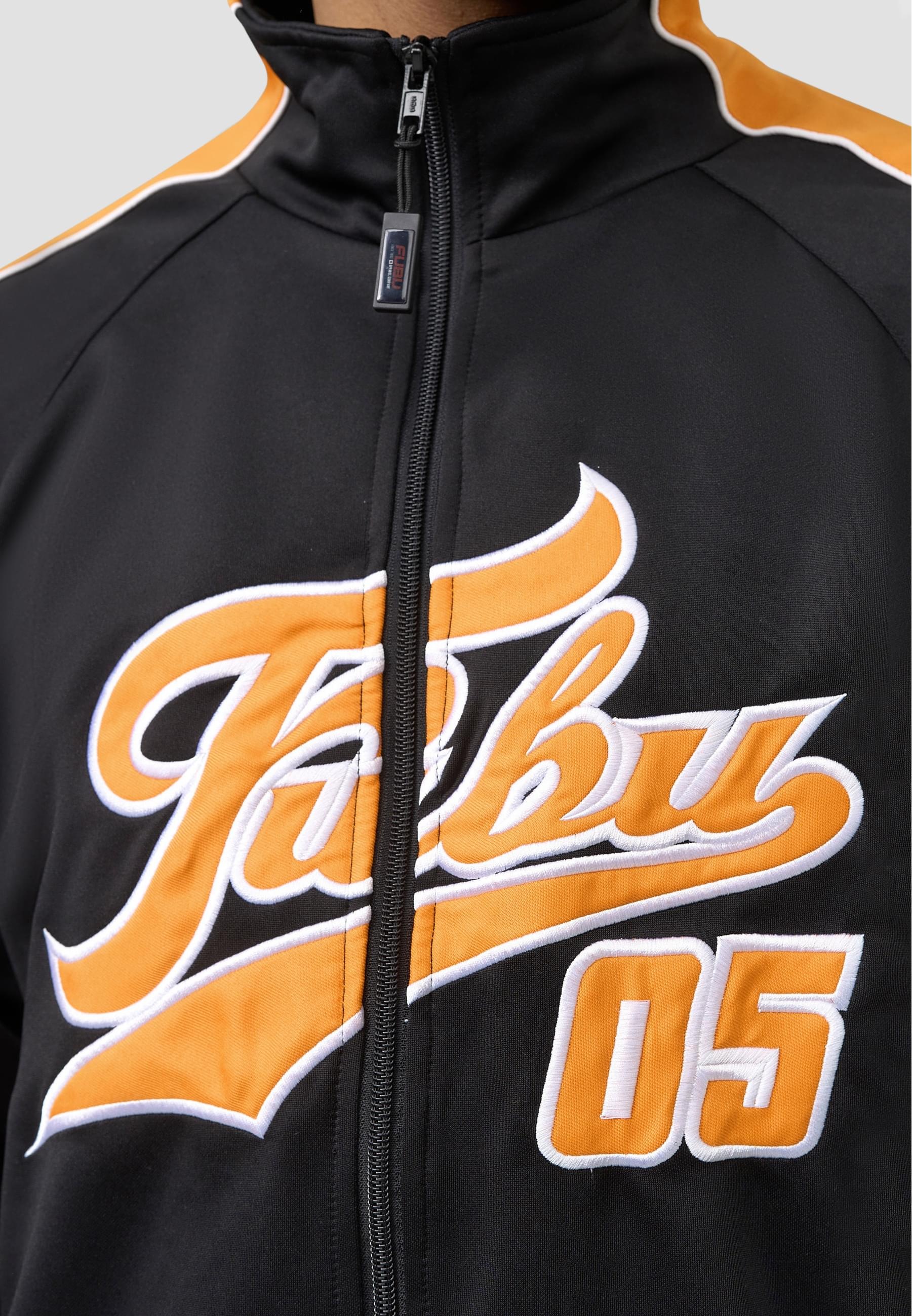 Fubu Allwetterjacke »Fubu Herren FM213-002-1 Varsity Track Jacket« 1 Stk. tlg. ohne Kapuze