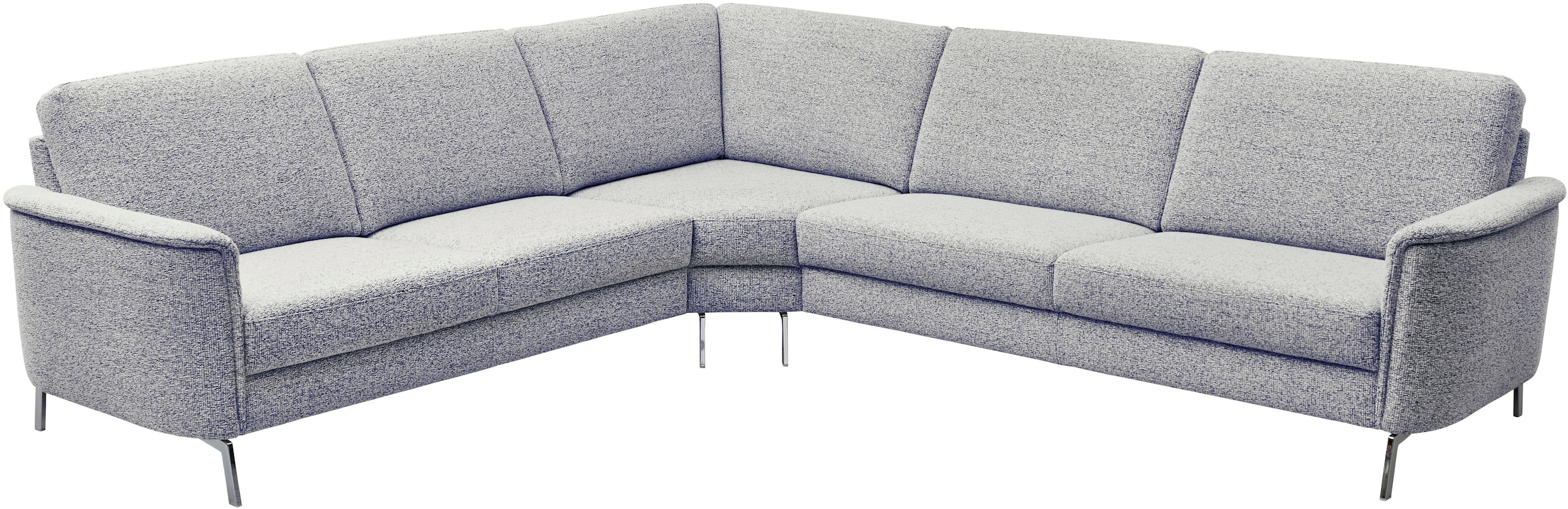 Home affaire Ecksofa »Solvaro, optional motorischer Sitzvorzug, Breite 283 cm« Saugroboter-tauglich, hochwertige Details & sorgfältige Verarbeitung