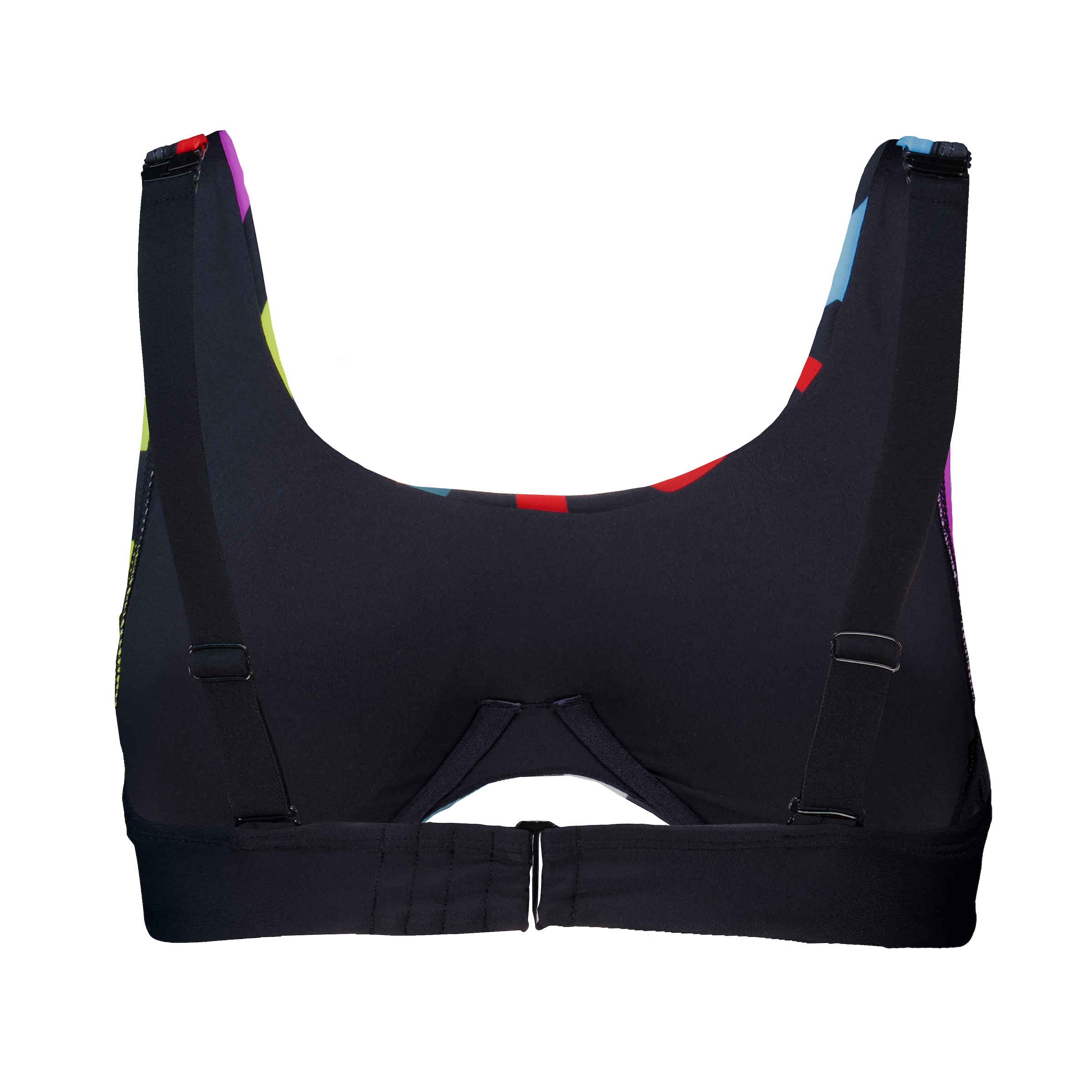 PUMA Bügel-Bikini-Top »PUMA SWIM WOMEN PRINTED SCOOP NECK TOP« mit Big-Wording