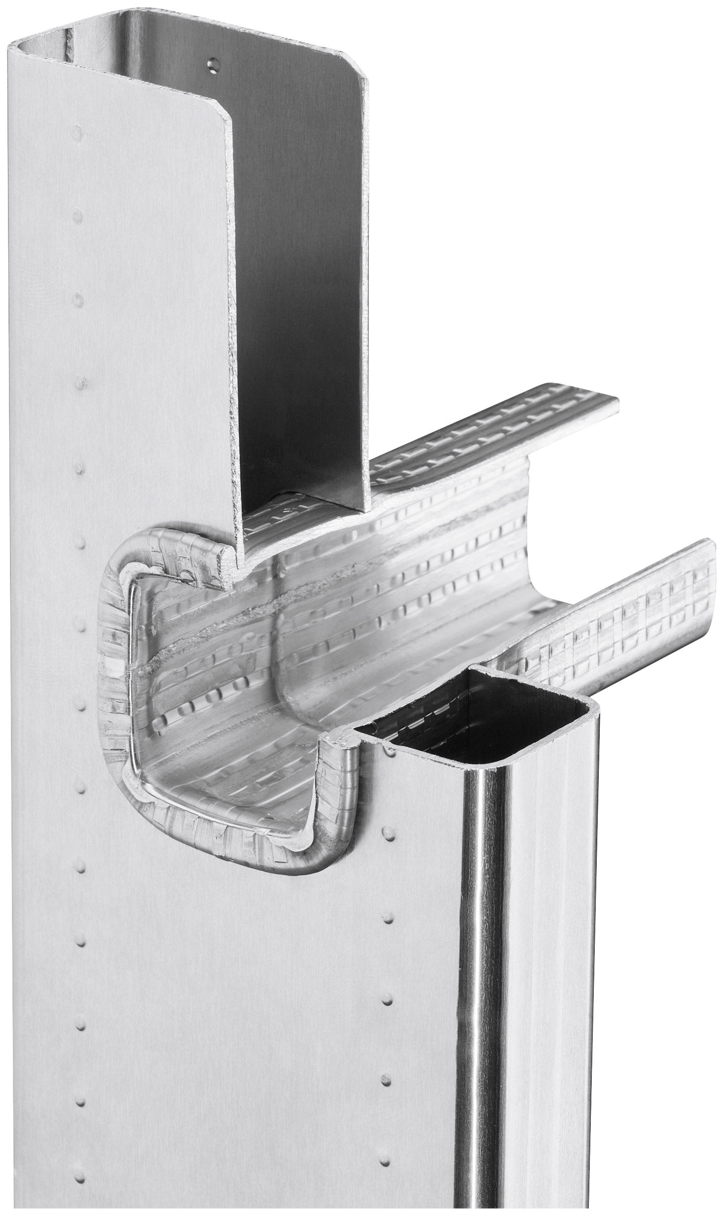 Hailo Anlegeleiter »S80 ProfiStep duo«, Aluminium-Schiebeleiter 2-teilig 2x18 Sprossen
