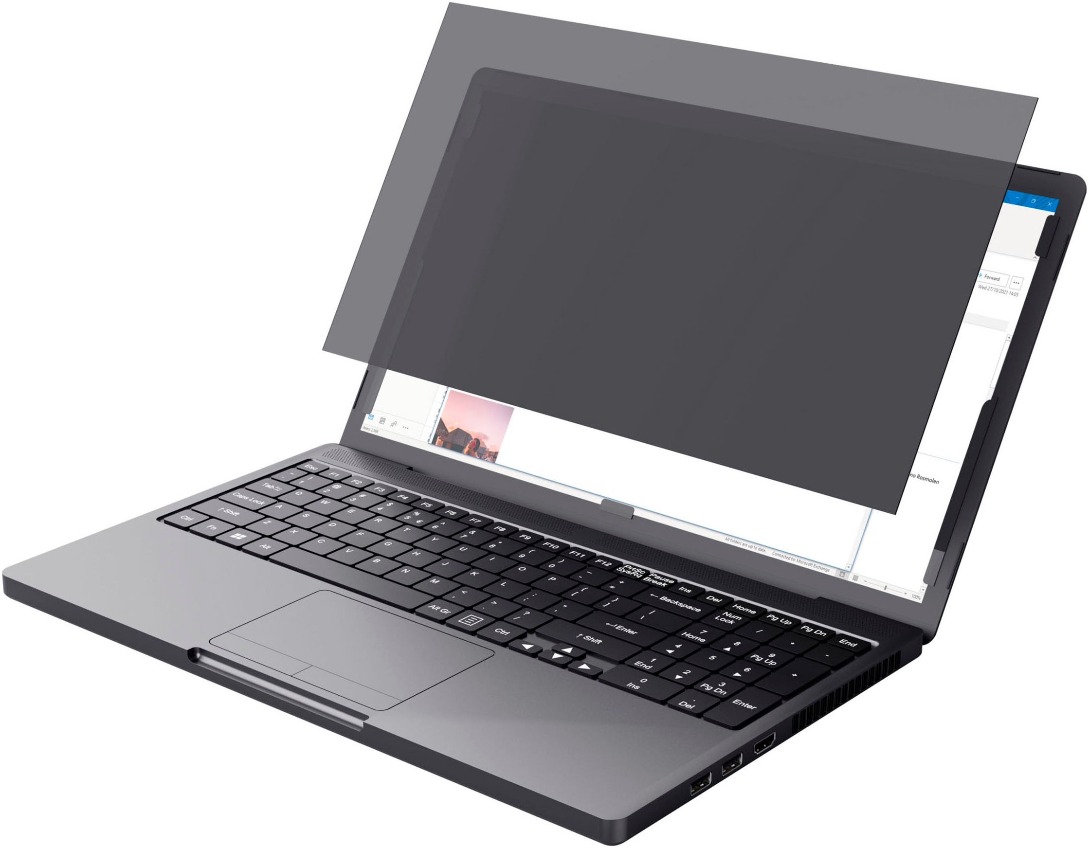 Trust Sichtschutzfolie »PRIMO«, Mit Touchscreen kompatibel