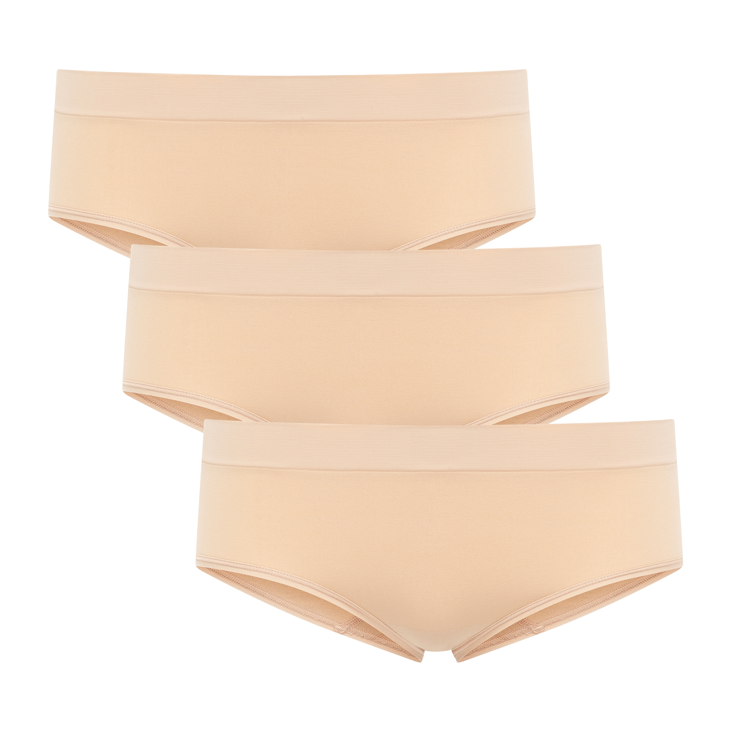 Jockey Hipster »SEAMFREE CORE HIPSTER 3PACK«, (3er Pack), Ohne Seitennähte, atmungsaktiv