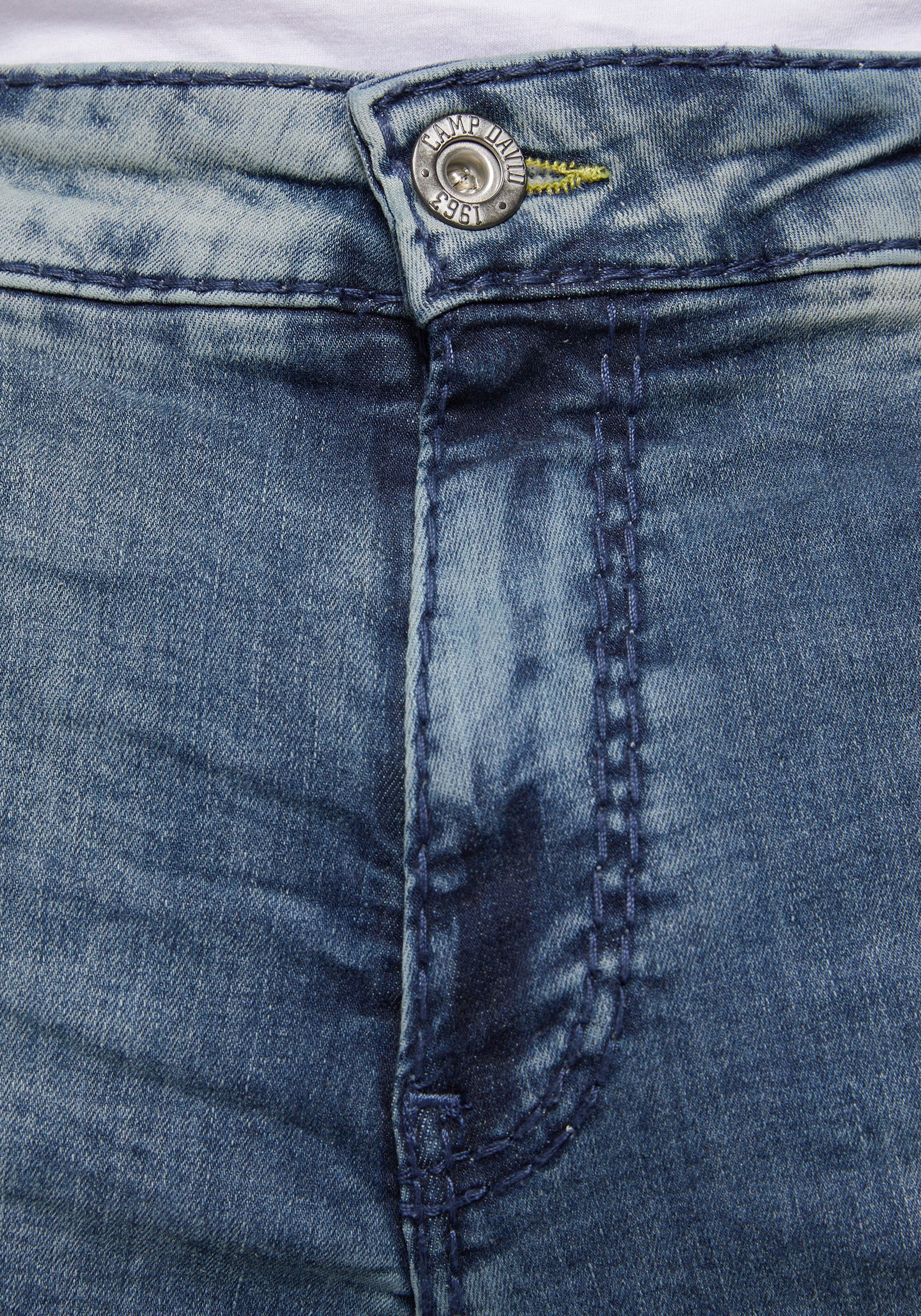 Loose-fit-Jeans markanten »CO:NO:C622«, kaufen CAMP mit DAVID günstig Nähten