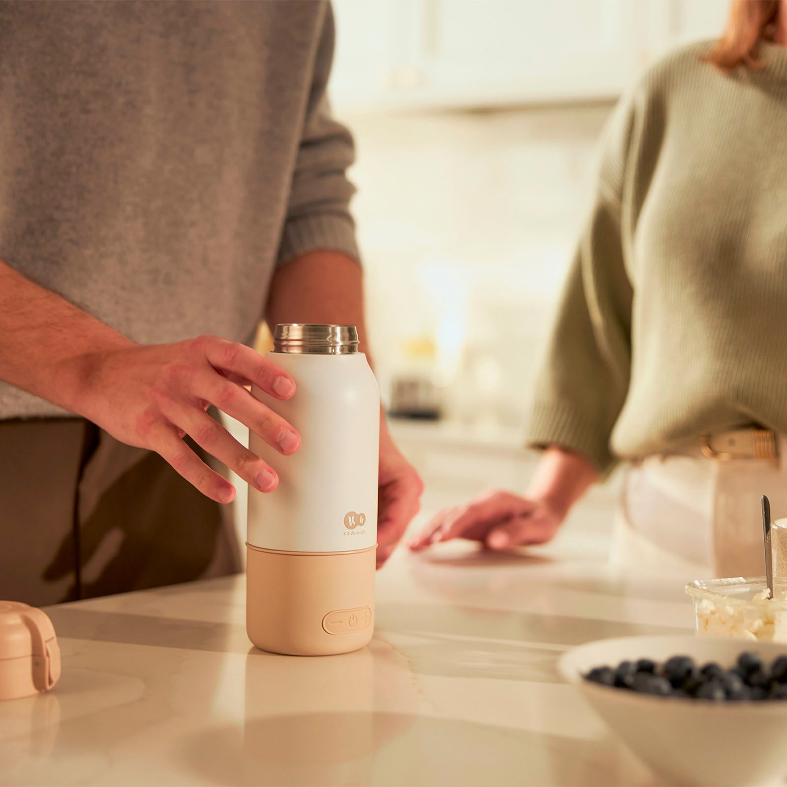 Kinderkraft Flaschenwärmer »GAJA« Milchwärmer und Thermosflasche in einem