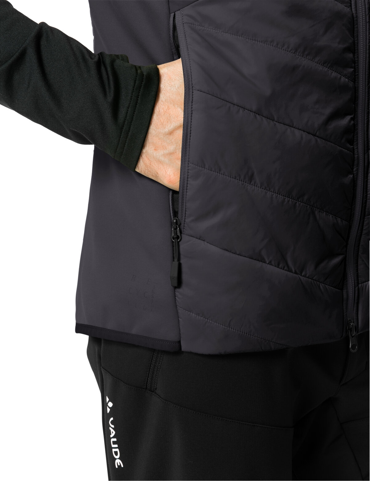 VAUDE Steppweste »Men's Sesvenna Vest IV« leichte Wärmeschicht, geringes Packmaß, wasserabweisende Ausrüstung