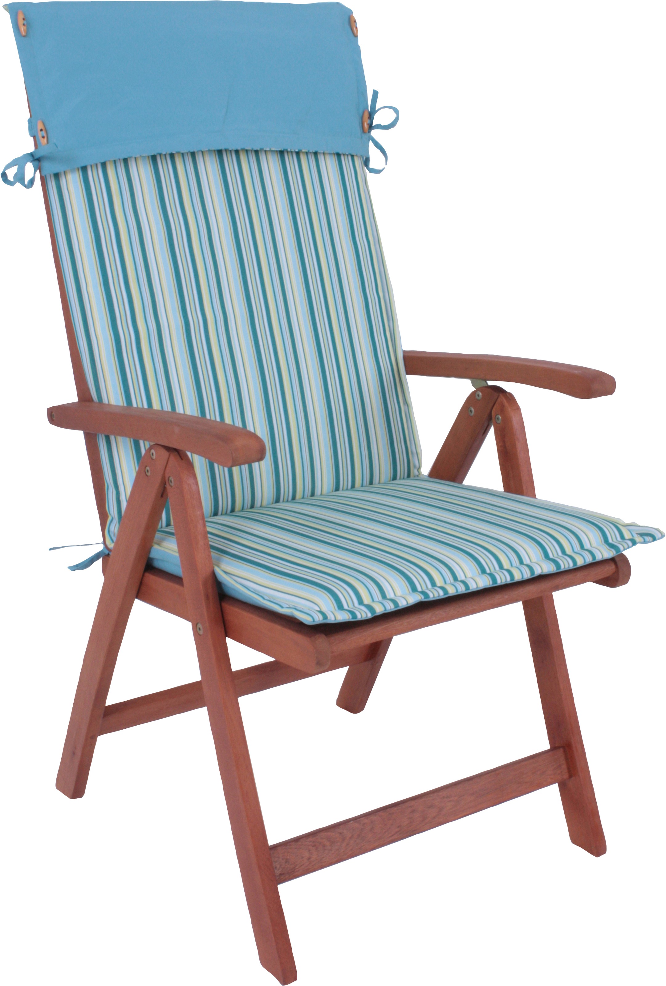 GARDEN PLEASURE Hochlehner »STOCKHOLM« () 1 Stk.5-fach verstellbar braun + braun