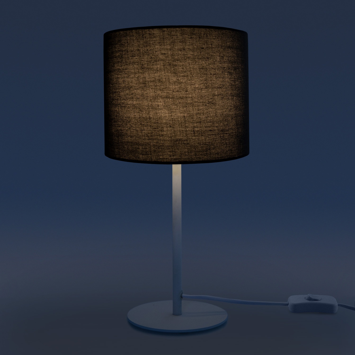 Paco Home Tischleuchte »Uni Color«, 1 flammig, Leuchtmittel E14   ohne Leuc günstig online kaufen