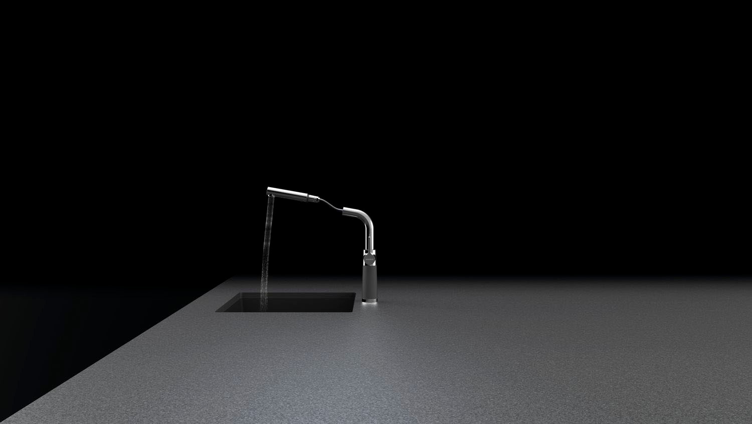 Schock Küchenarmatur »SC-540 SB« ausziehbar, Strahl-Brause, Rückflussverhinderer, Schwenkbereich 120°