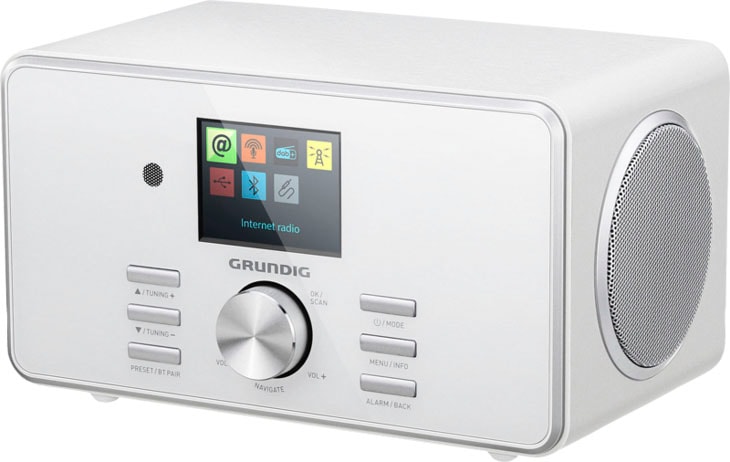 Grundig Internet-Radio »DTR 5000 X«, (Bluetooth-WLAN Digitalradio (DAB+)-FM-Tuner-Internetradio-FM-Tuner mit RDS 14 W)