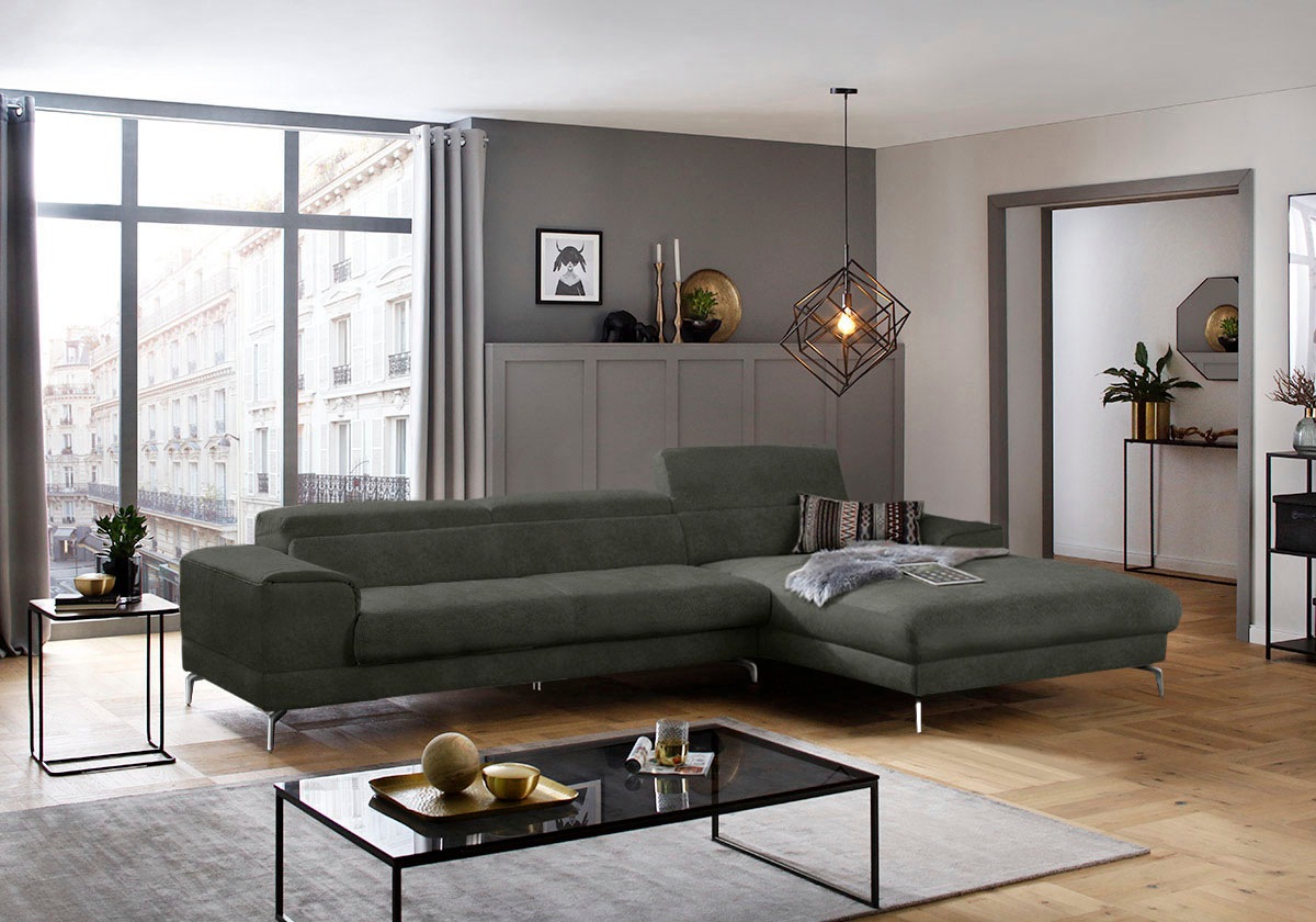 W.SCHILLIG Ecksofa »piedroo, Designsofa mit tollem Sitzkomfort, elegant und günstig online kaufen
