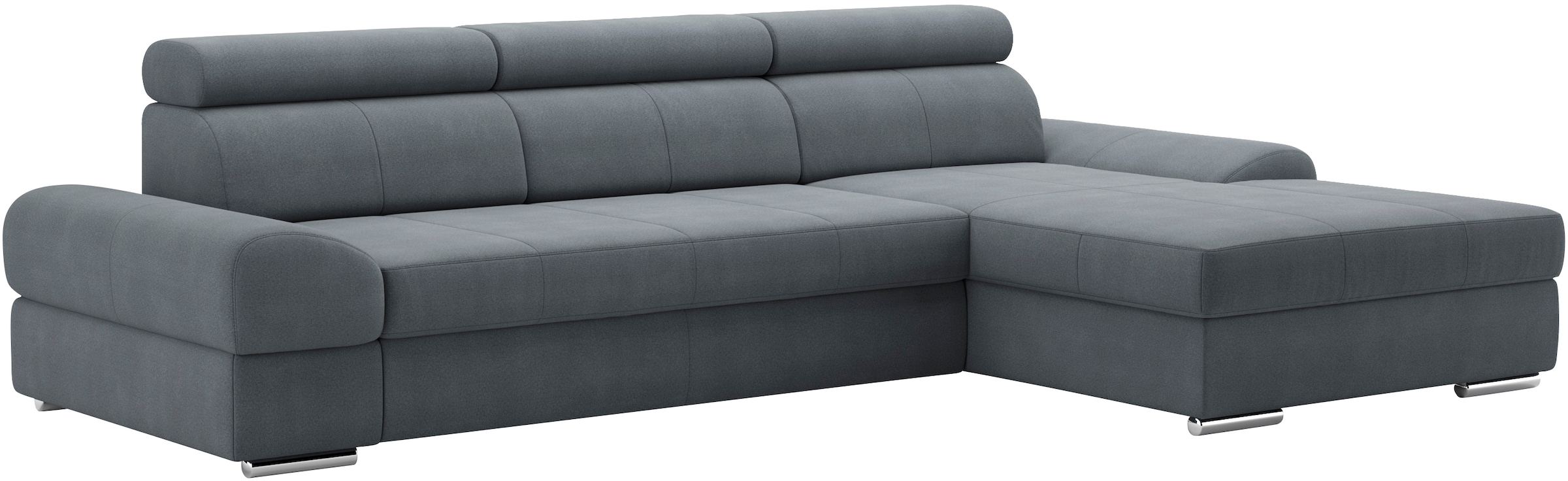 sit&more Ecksofa »Broadway L-Form«, inklusive Kopfteilverstellung, wahlweise mit Bettfunktion