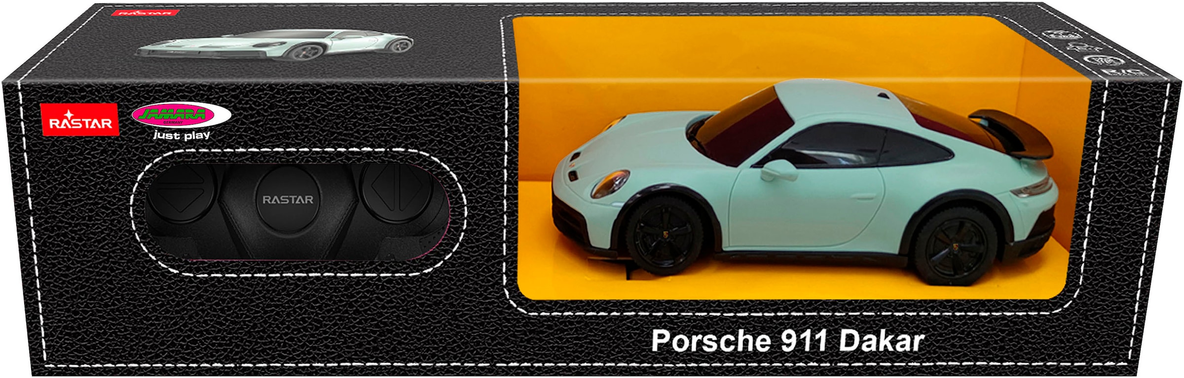 Jamara RC-Auto »Porsche 911 Dakar 1:24 grün schattiert 2,4GHz«