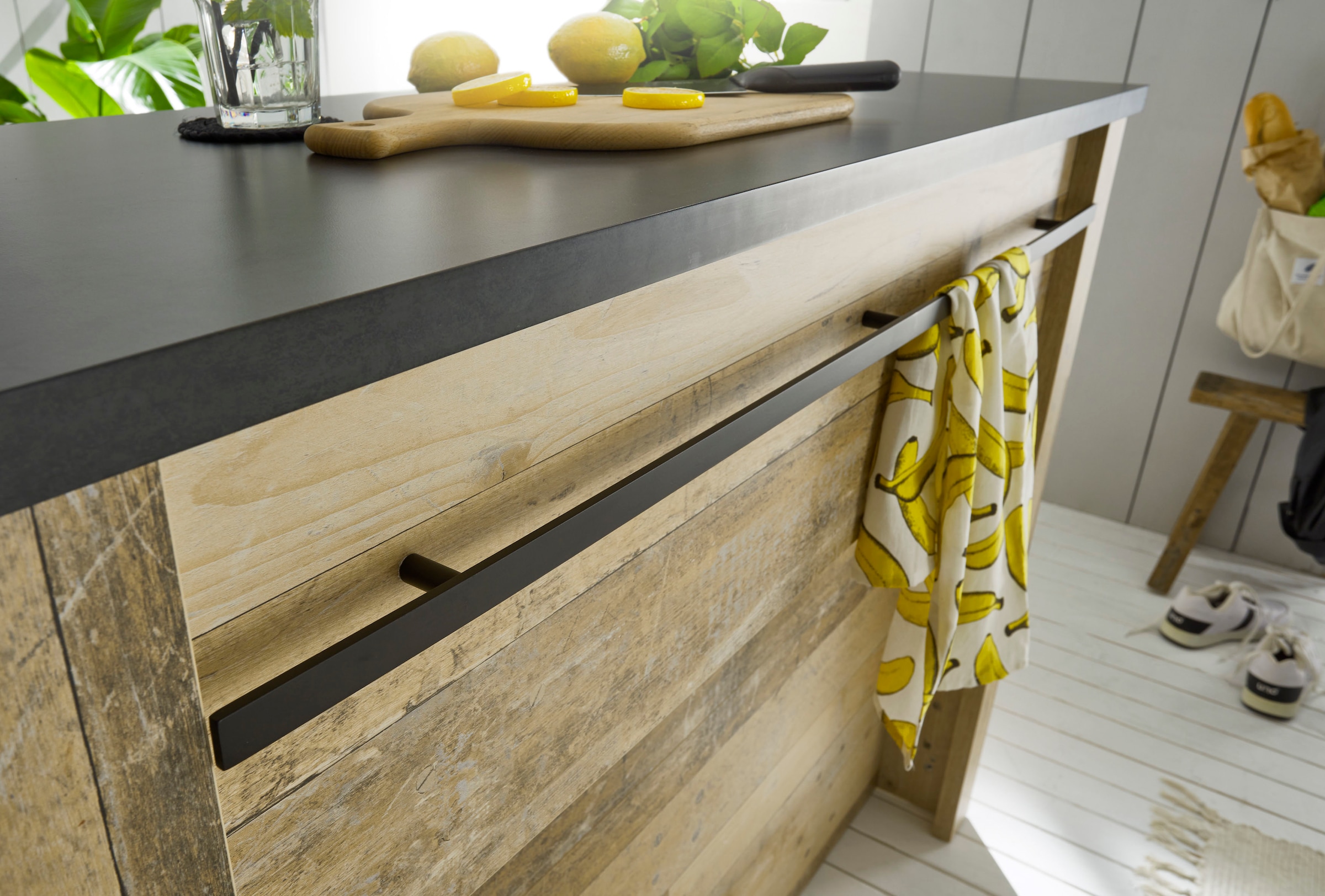 Home affaire Küche »Sherwood«, Breite 240 cm, ohne E-Geräte