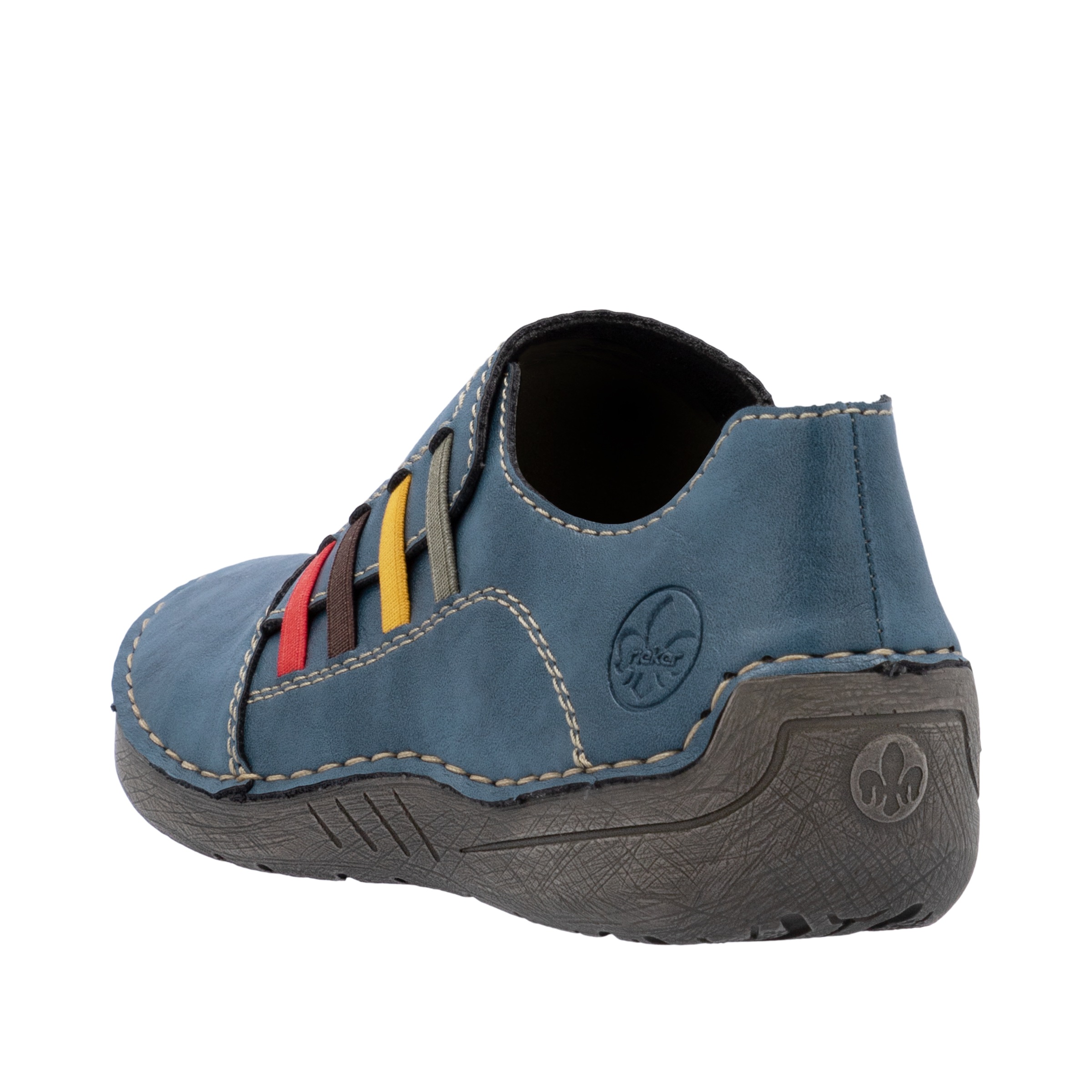 Rieker Slipper, Schlupfschuh, Slip-on Sneaker, Halbschuh mit weicher Innensohle