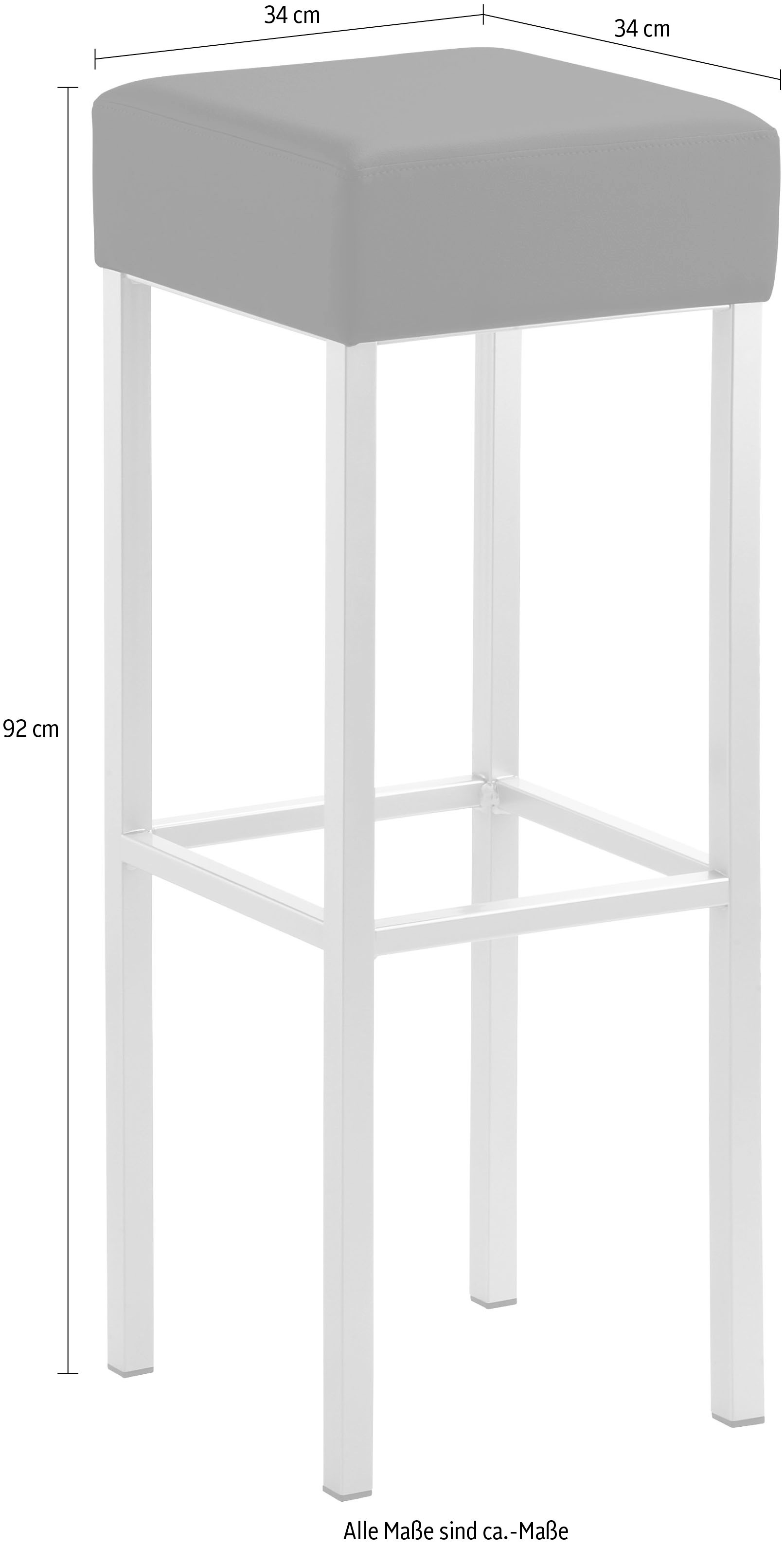 Mayer Sitzmöbel Barhocker »myCUBUS« 1 Stk. tlg. günstig online kaufen