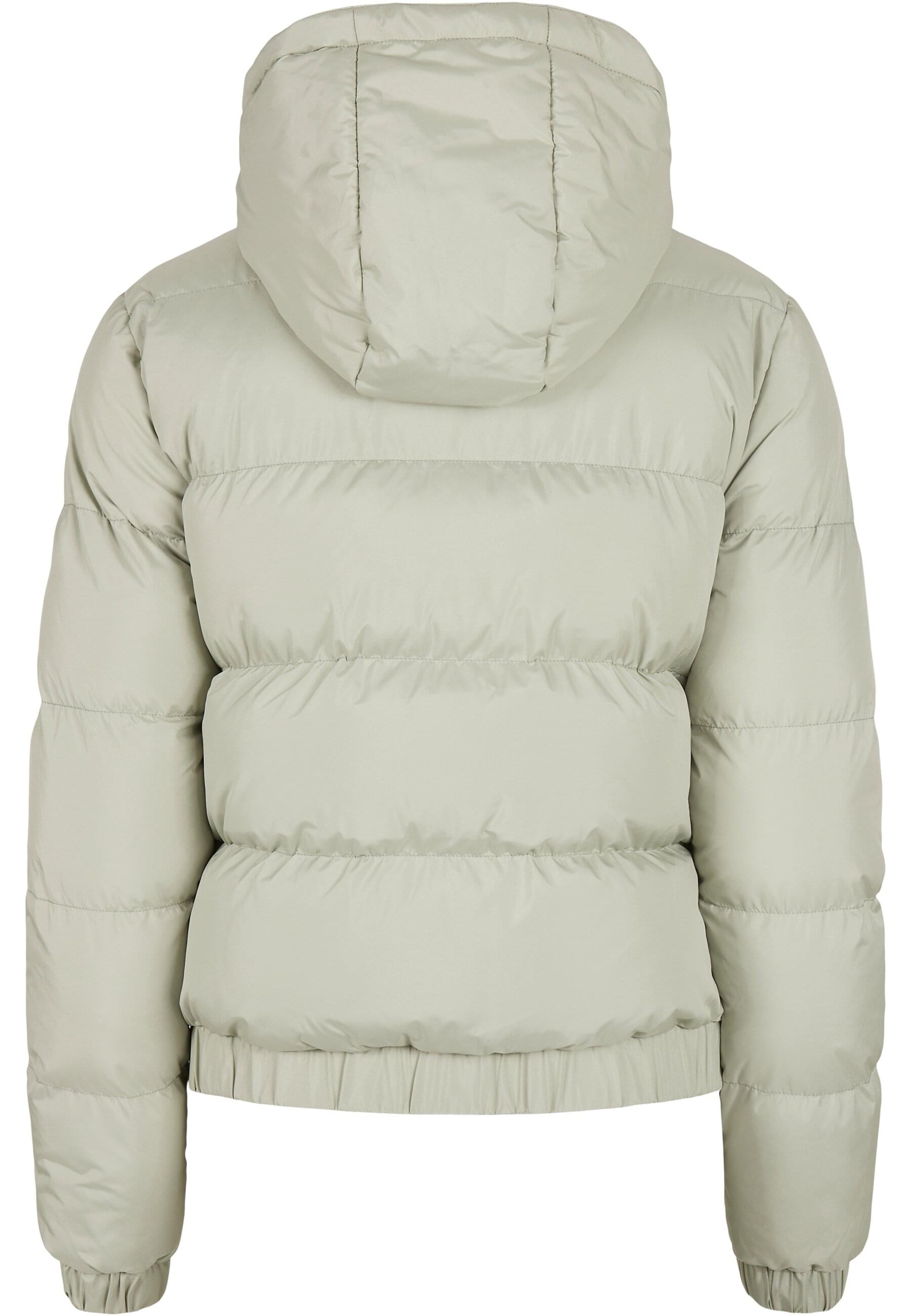 URBAN CLASSICS Winterjacke »Urban Classics Damen Ladies Hooded Puffer Jacket« 1 Stk. tlg. mit Kapuze